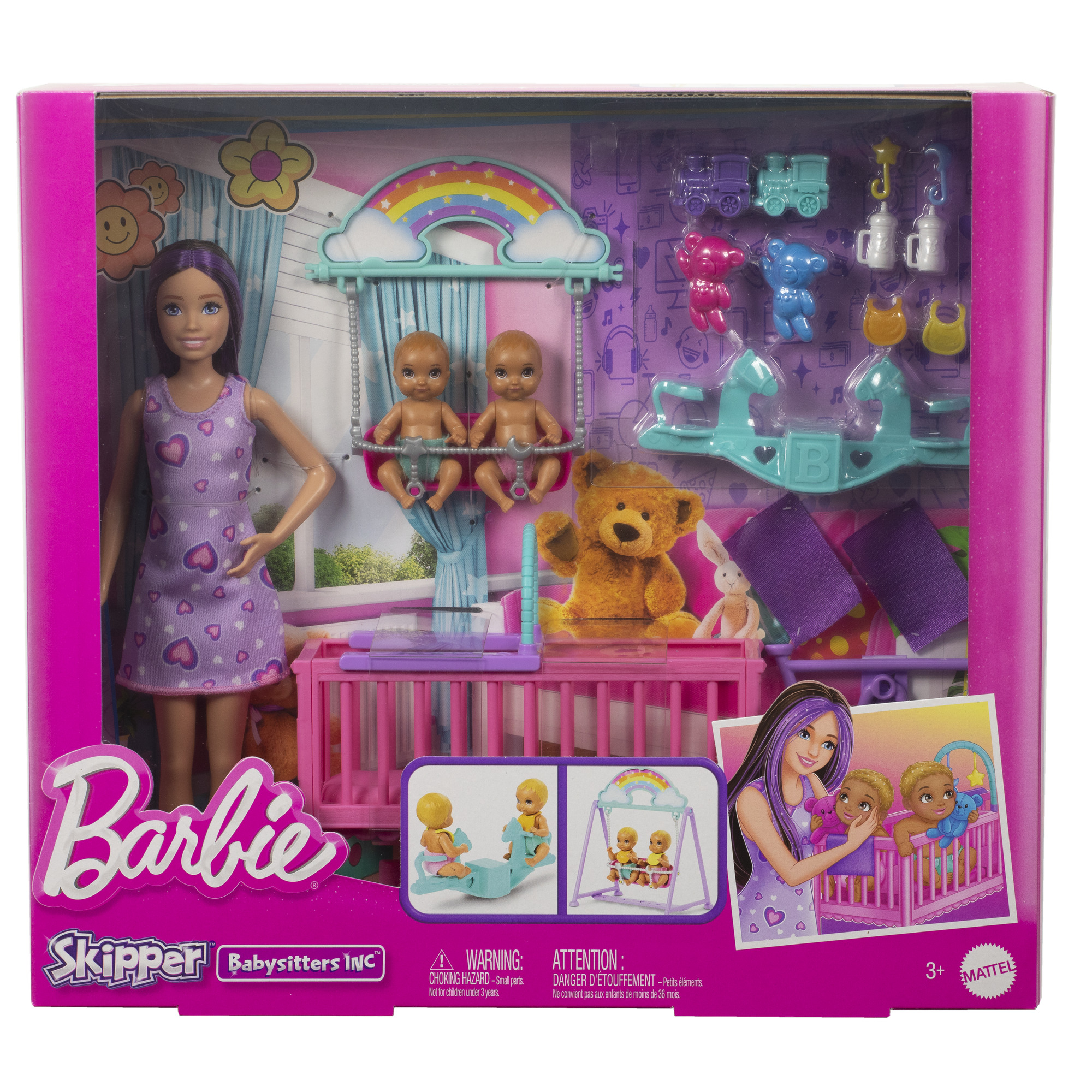 BARBIE SKIPPER auklės rinkinys (HXM99) - Image 6