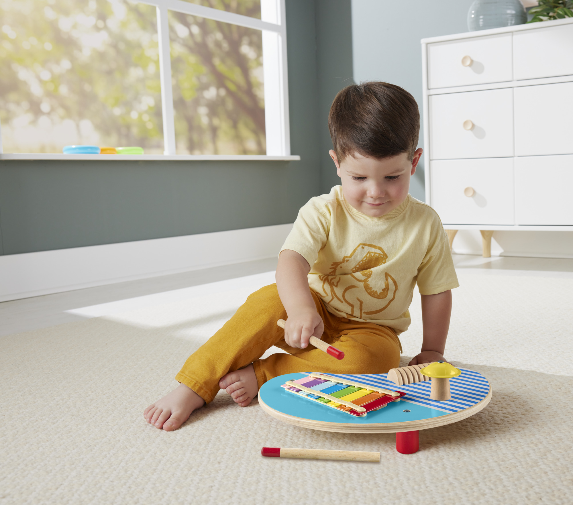FISHER-PRICE medinis muzikinis stalas (HXT91) - Image 2