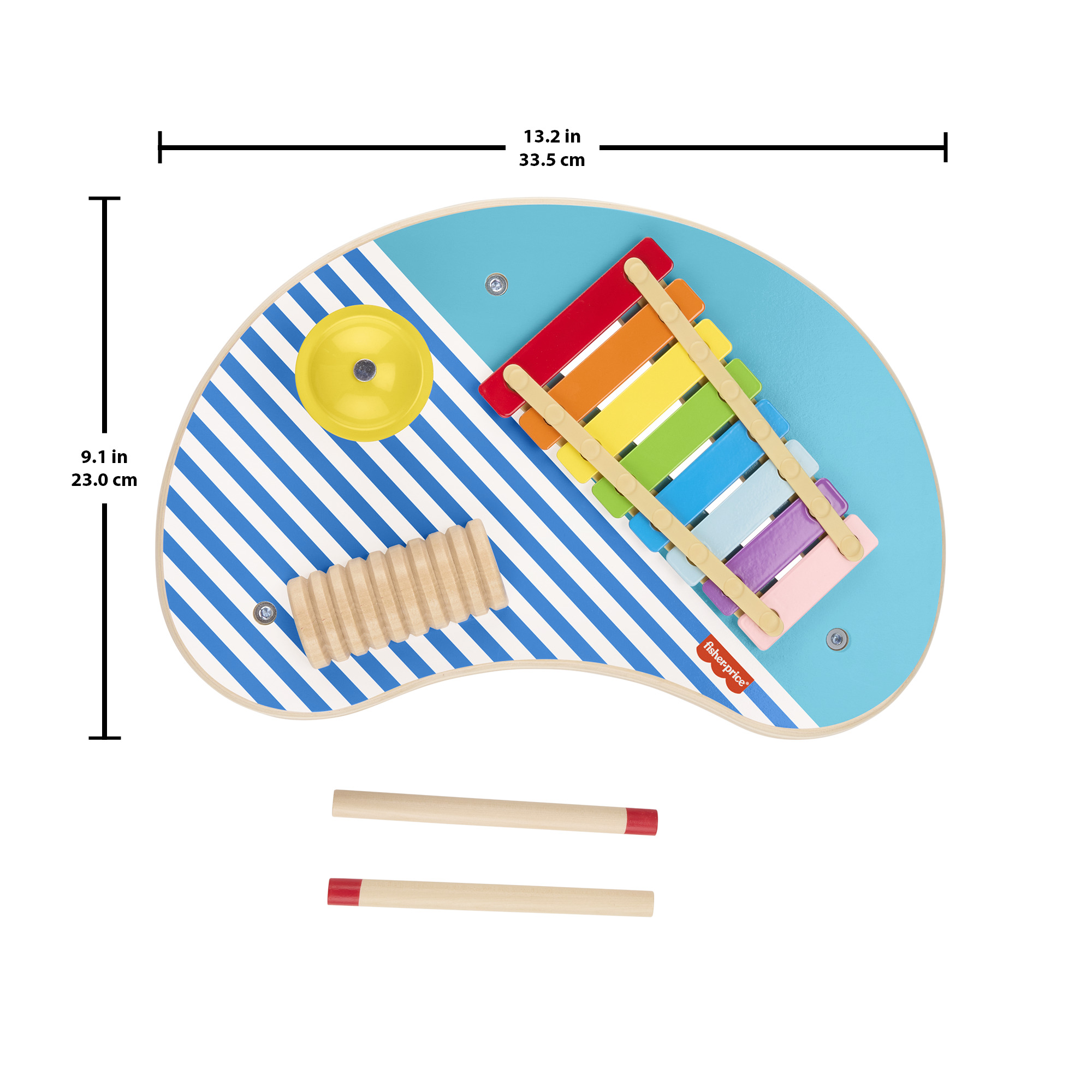 FISHER-PRICE medinis muzikinis stalas (HXT91) - Image 3