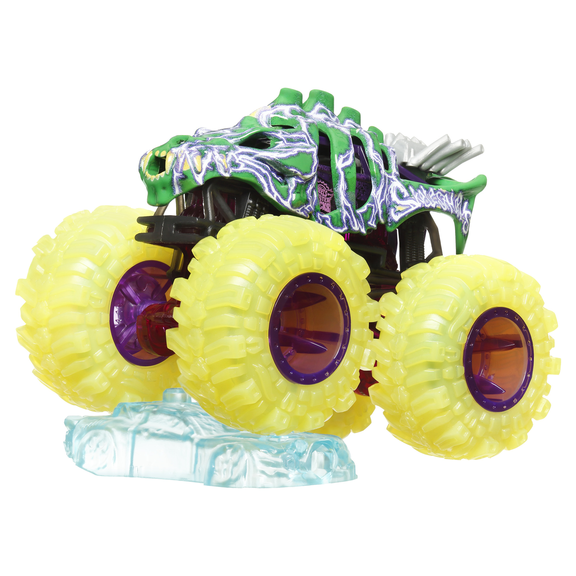 HOT WHEELS MONSTER TRUCKS džipas su ryškiais ratais (HYJ19) - Image 6