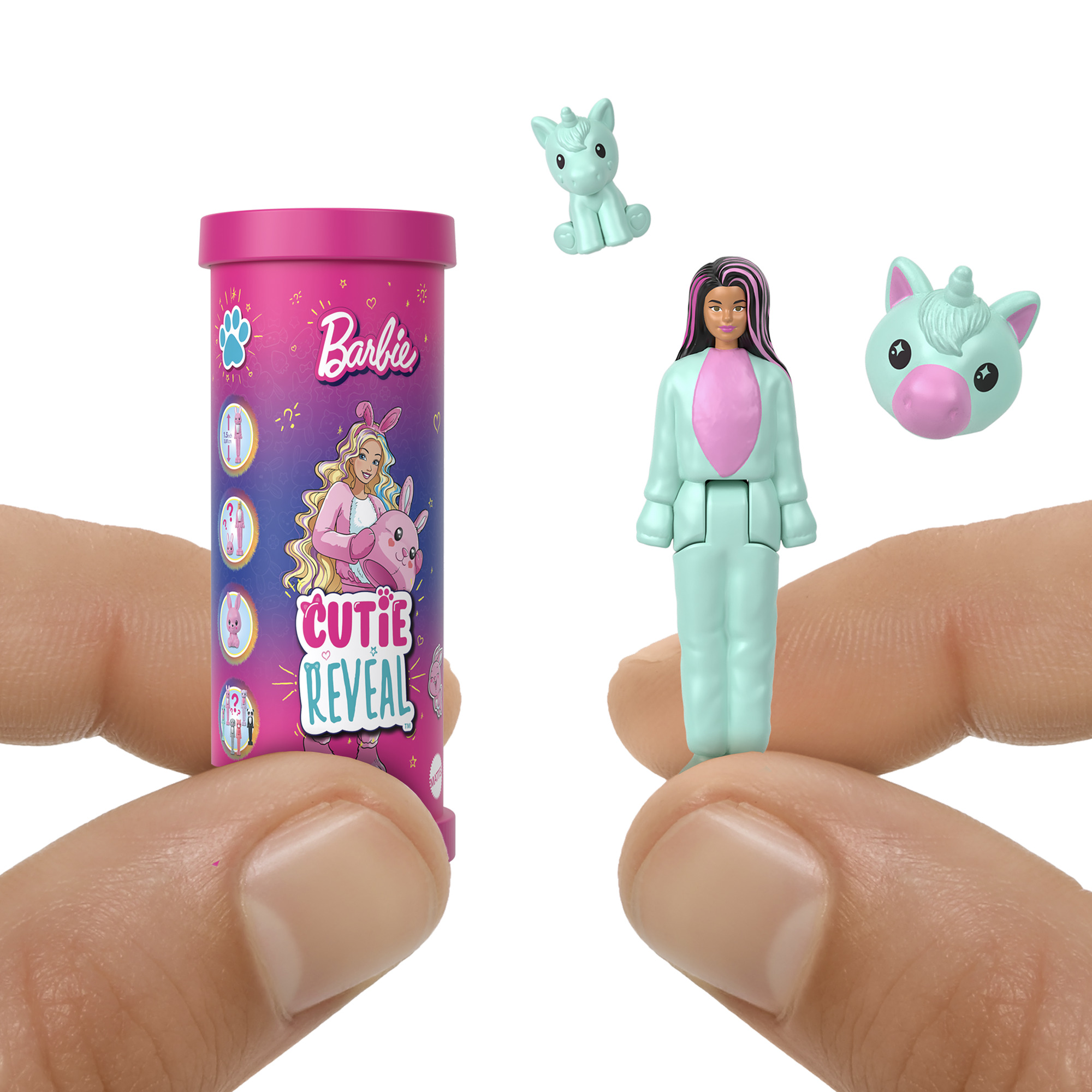 BARBIELAND CUTIE REVEAL mini siurprizas (HYM25) - Image 2