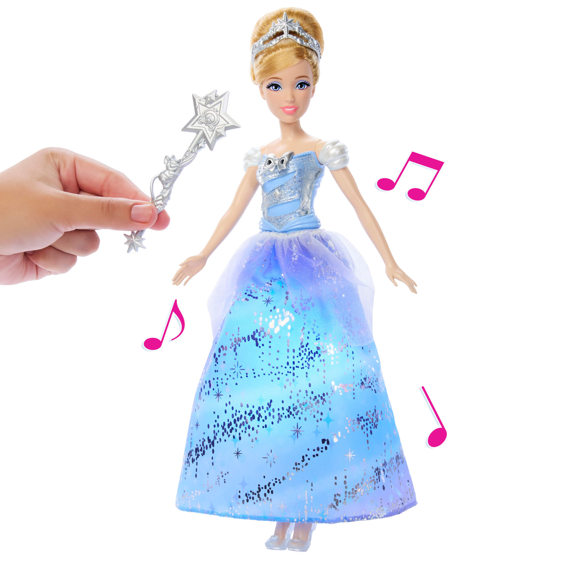 DISNEY PRINCESS lėlė Pelenė (su garsais ir šviesomis) (JBF94) - Image 2