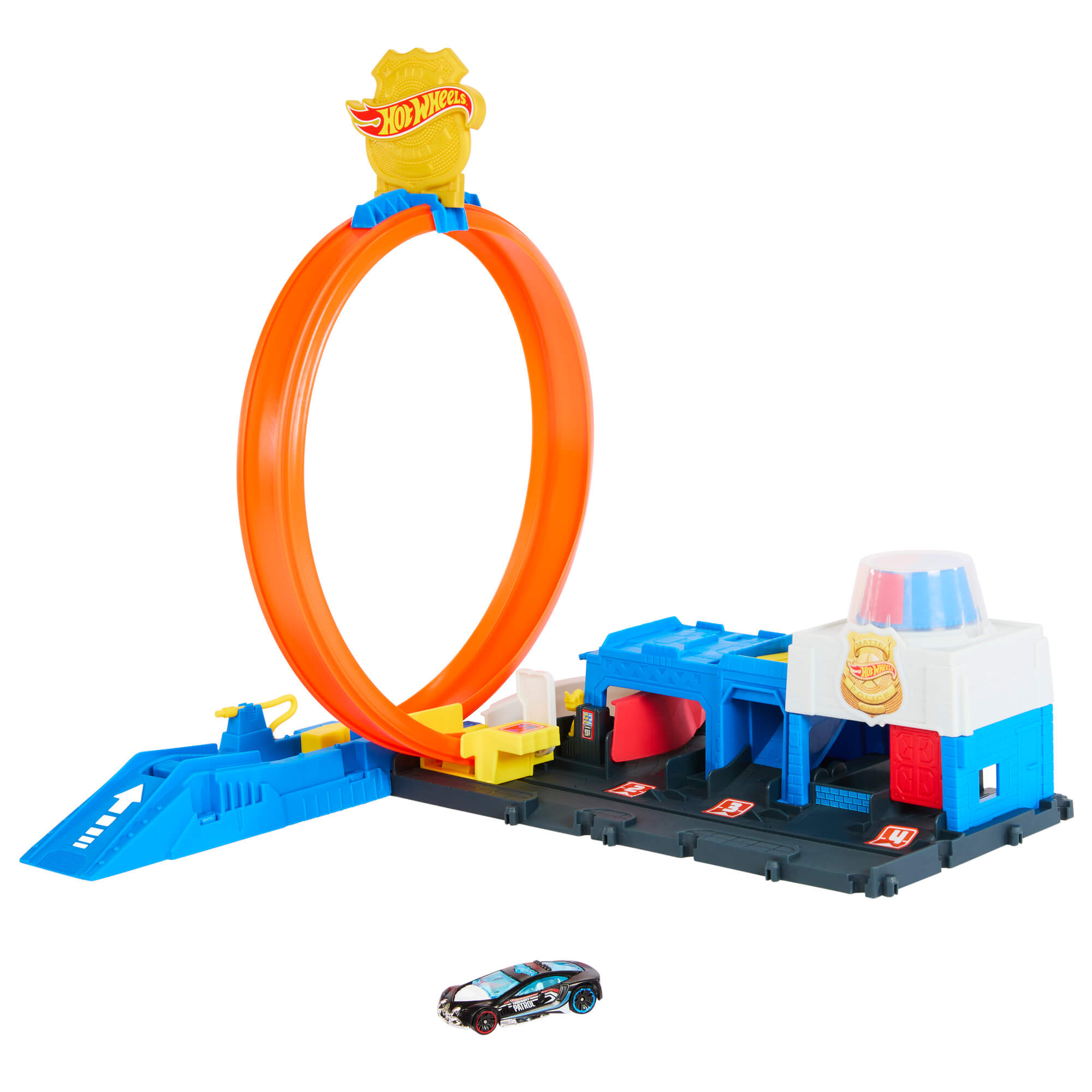 HOT WHEELS CITY rinkinys – Super policijos stotis (JBM71) - Image 2