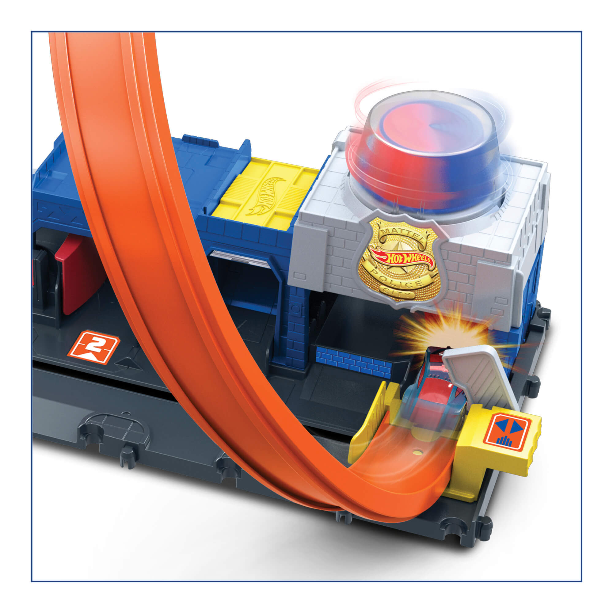 HOT WHEELS CITY rinkinys – Super policijos stotis (JBM71) - Image 4