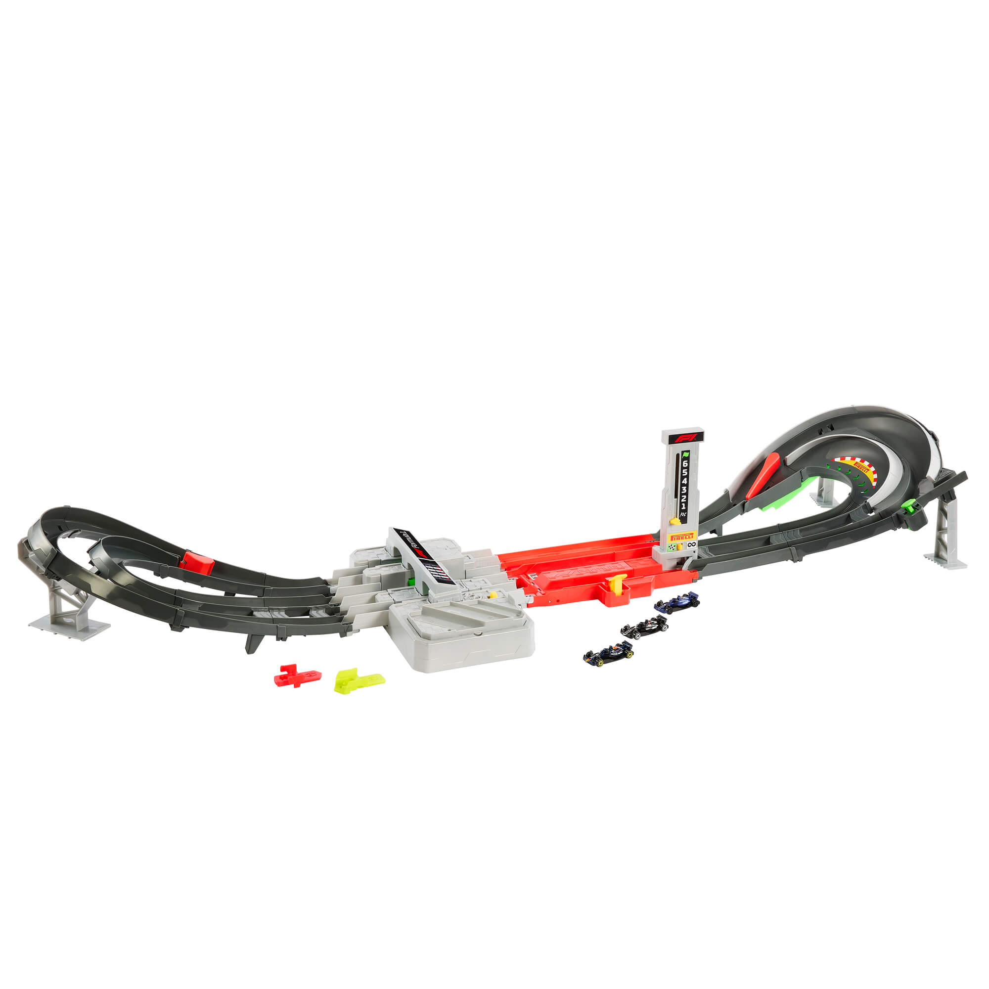 HOT WHEELS F1 lenktynių trasos rinkinys – Grand Prix (JDY16) - Image 2