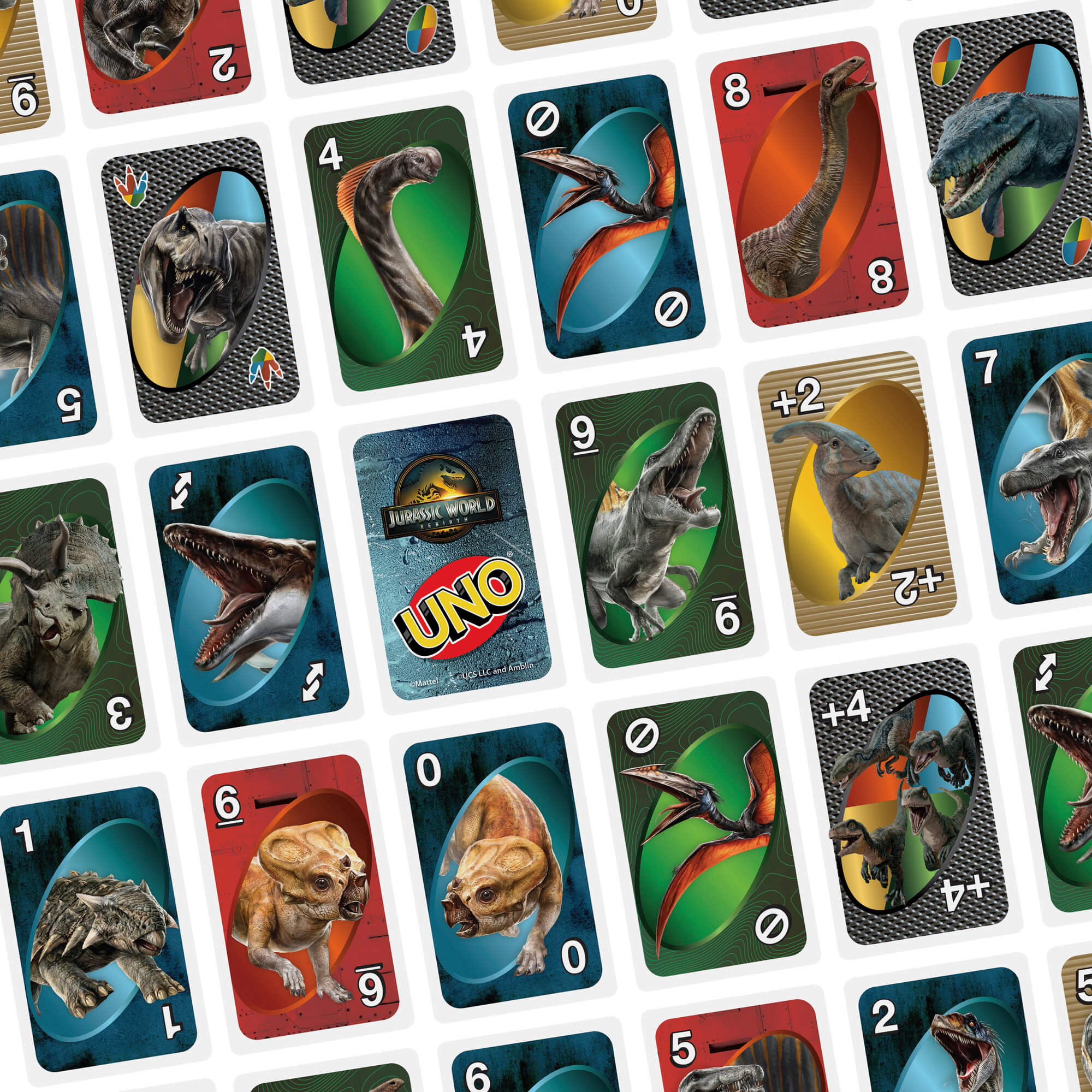 UNO kortos JURASSIC WORLD (JFT28) - Image 3