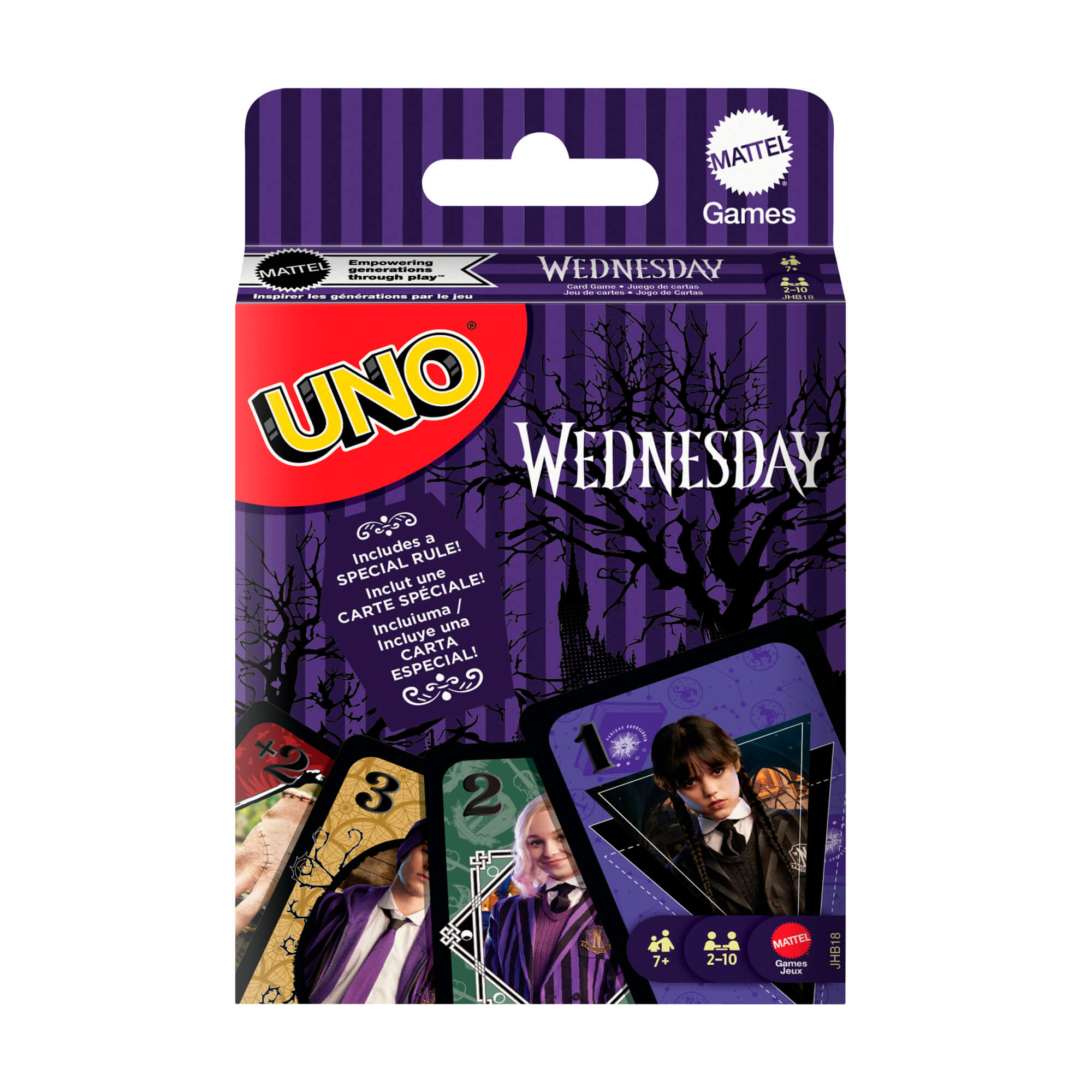 UNO kortos WEDNESDAY (JHB18)