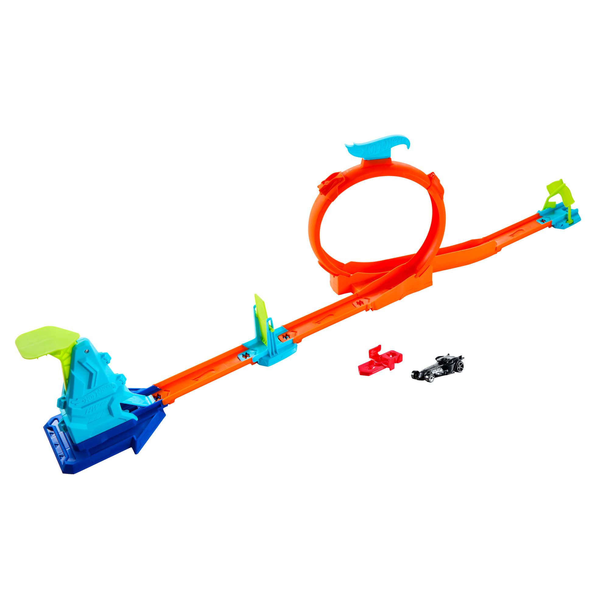 HOT WHEELS STUNT TRACKS trasa su kilpa ir šuoliu (JHK76) - Image 3