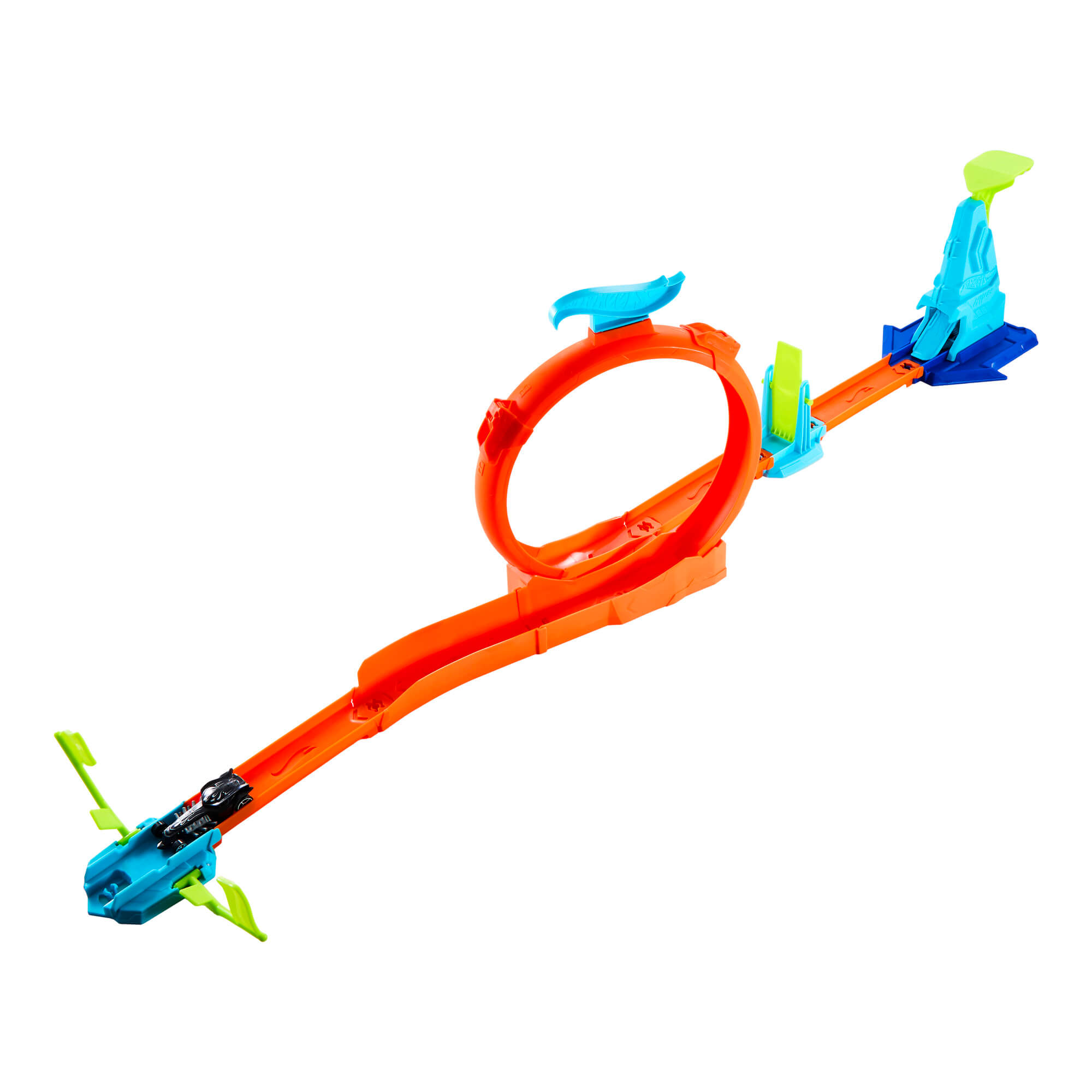 HOT WHEELS STUNT TRACKS trasa su kilpa ir šuoliu (JHK76) - Image 4