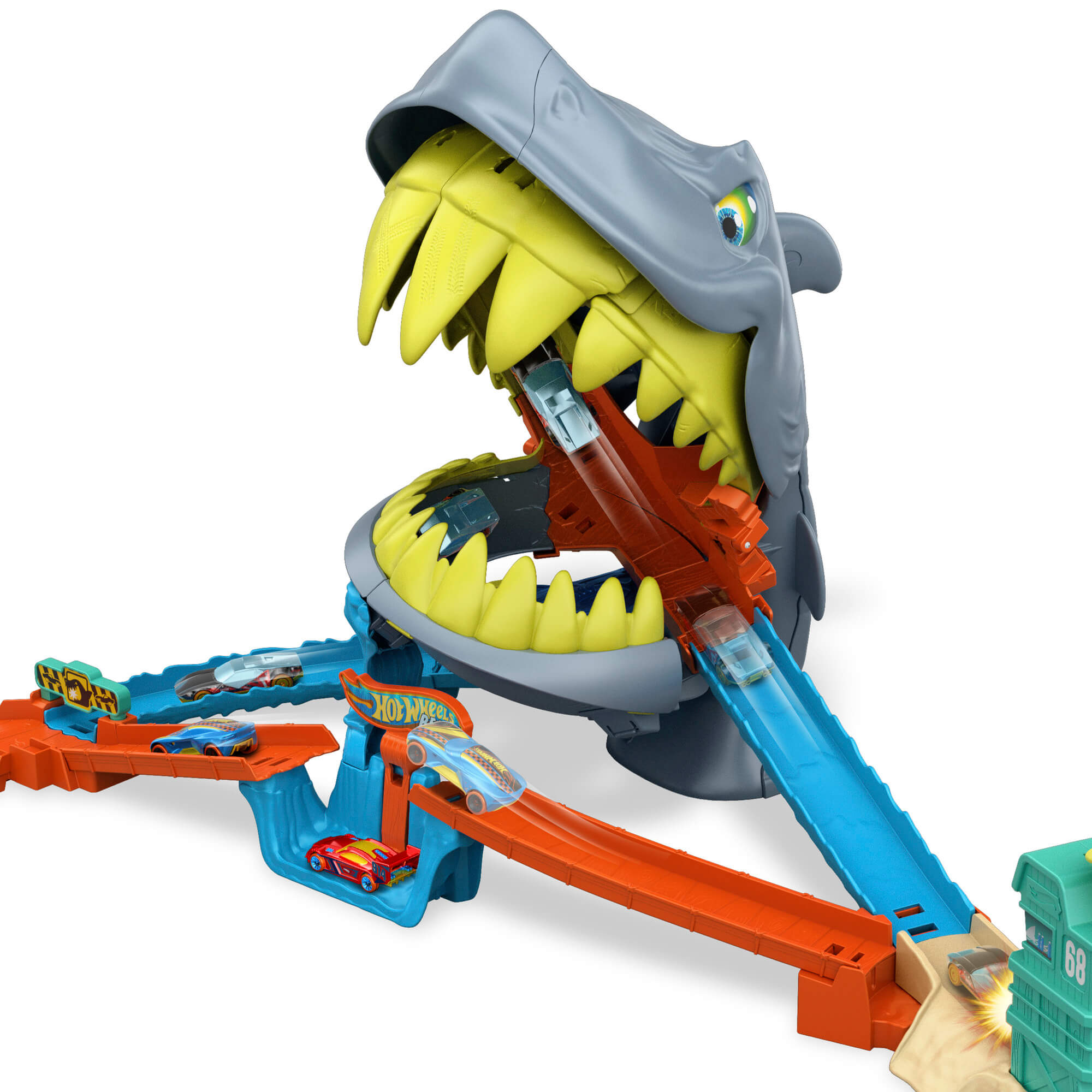 HOT WHEELS CITY rinkinys – Ryklio paplūdimio trasa (JHL96) - Image 2