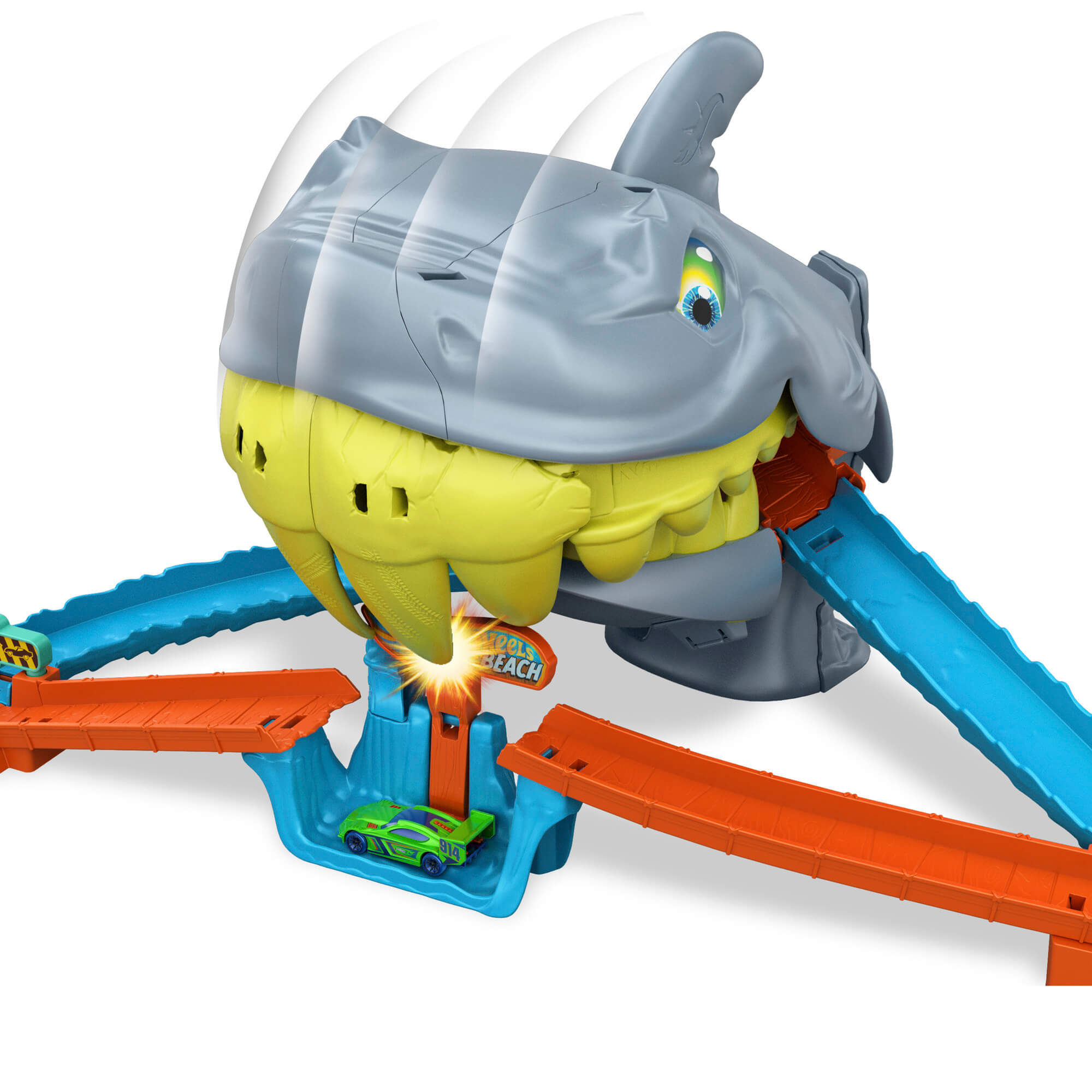 HOT WHEELS CITY rinkinys – Ryklio paplūdimio trasa (JHL96) - Image 3