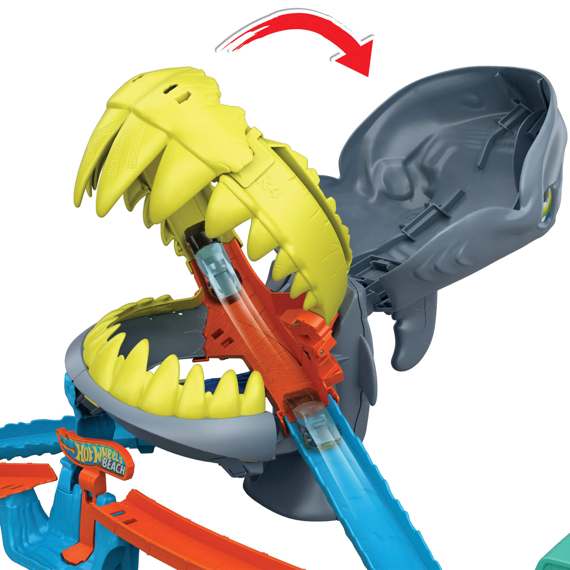 HOT WHEELS CITY rinkinys – Ryklio paplūdimio trasa (JHL96) - Image 4