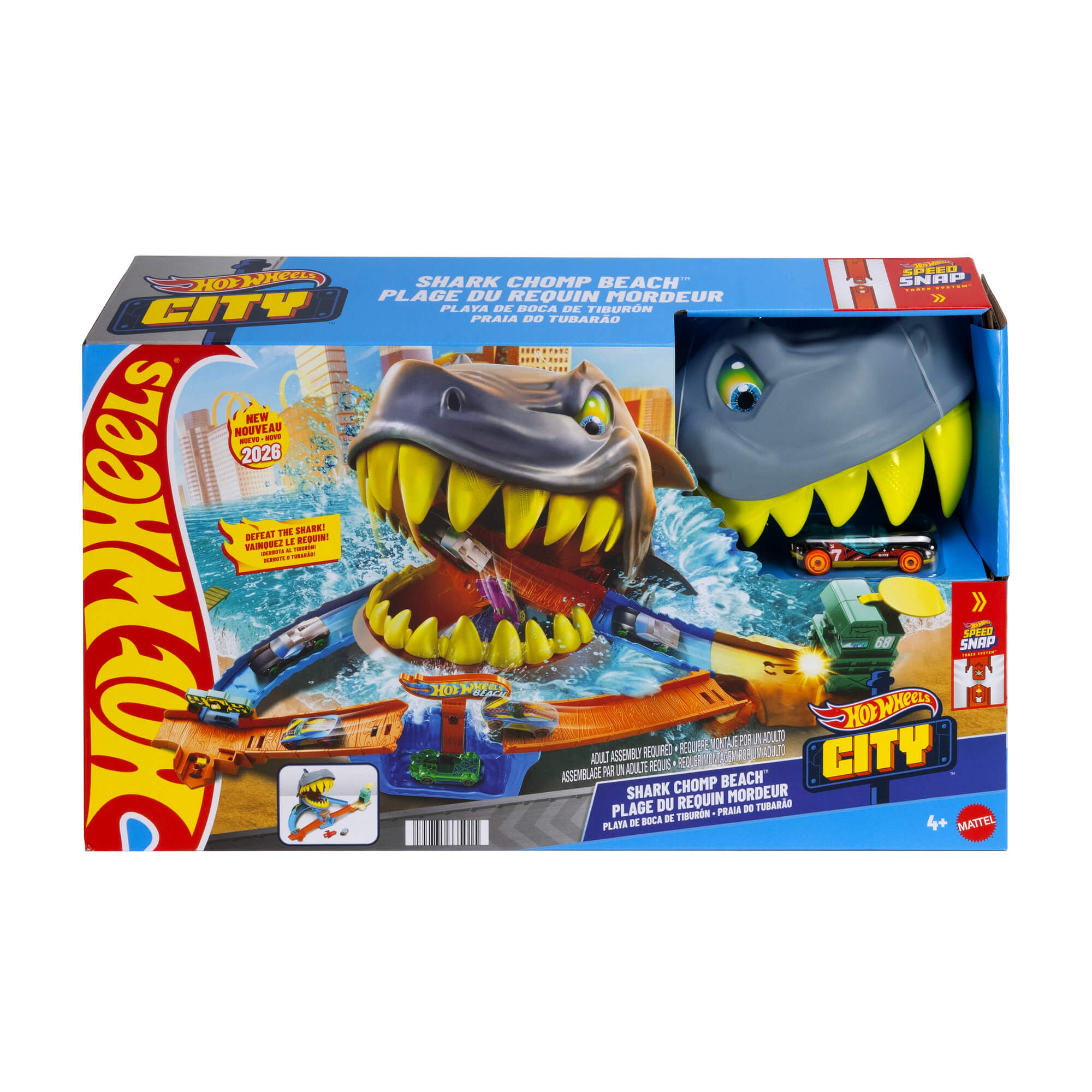 HOT WHEELS CITY rinkinys – Ryklio paplūdimio trasa (JHL96) - Image 6