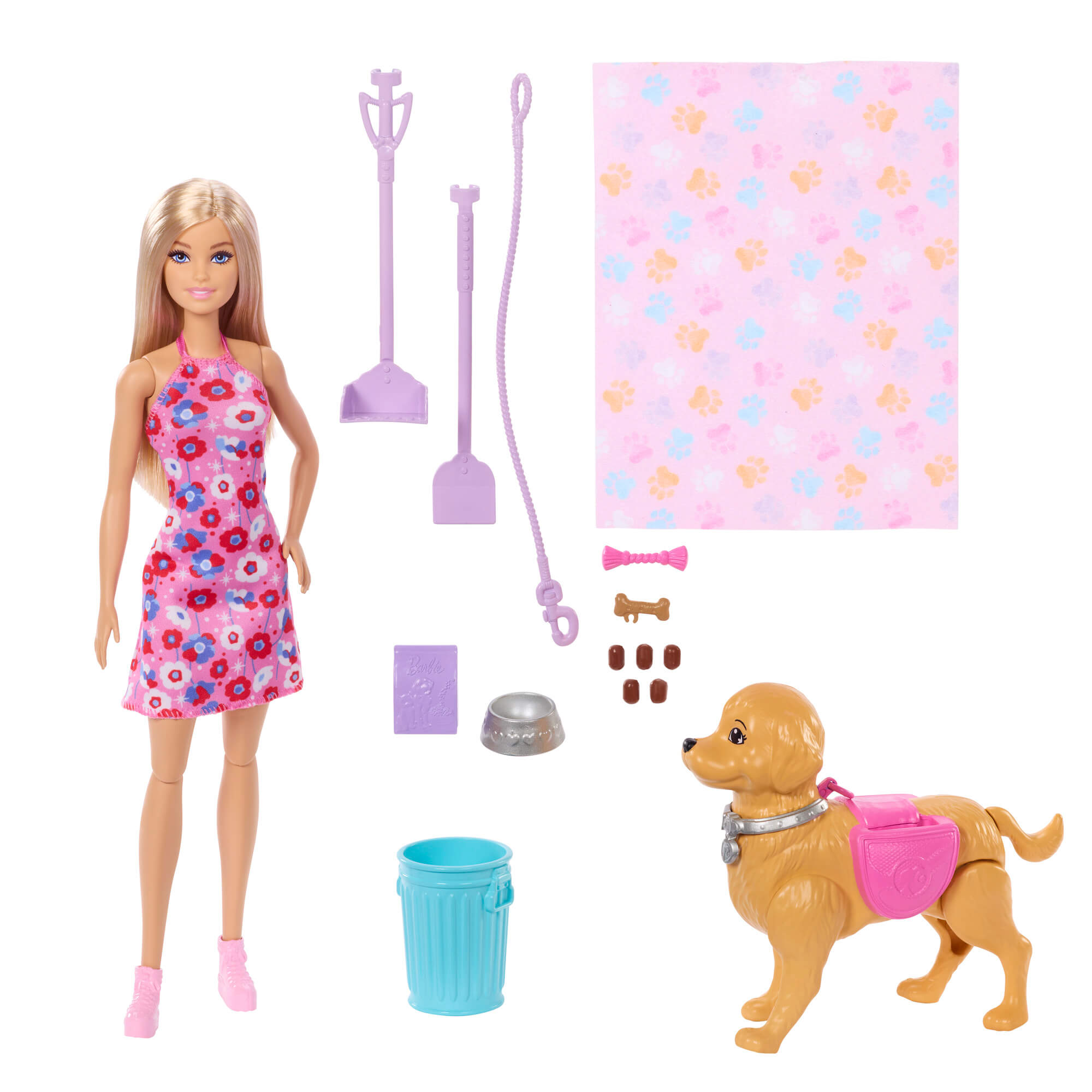 BARBIE WALK AND POTTY lėlės rinkinys (JJB46) - Image 2