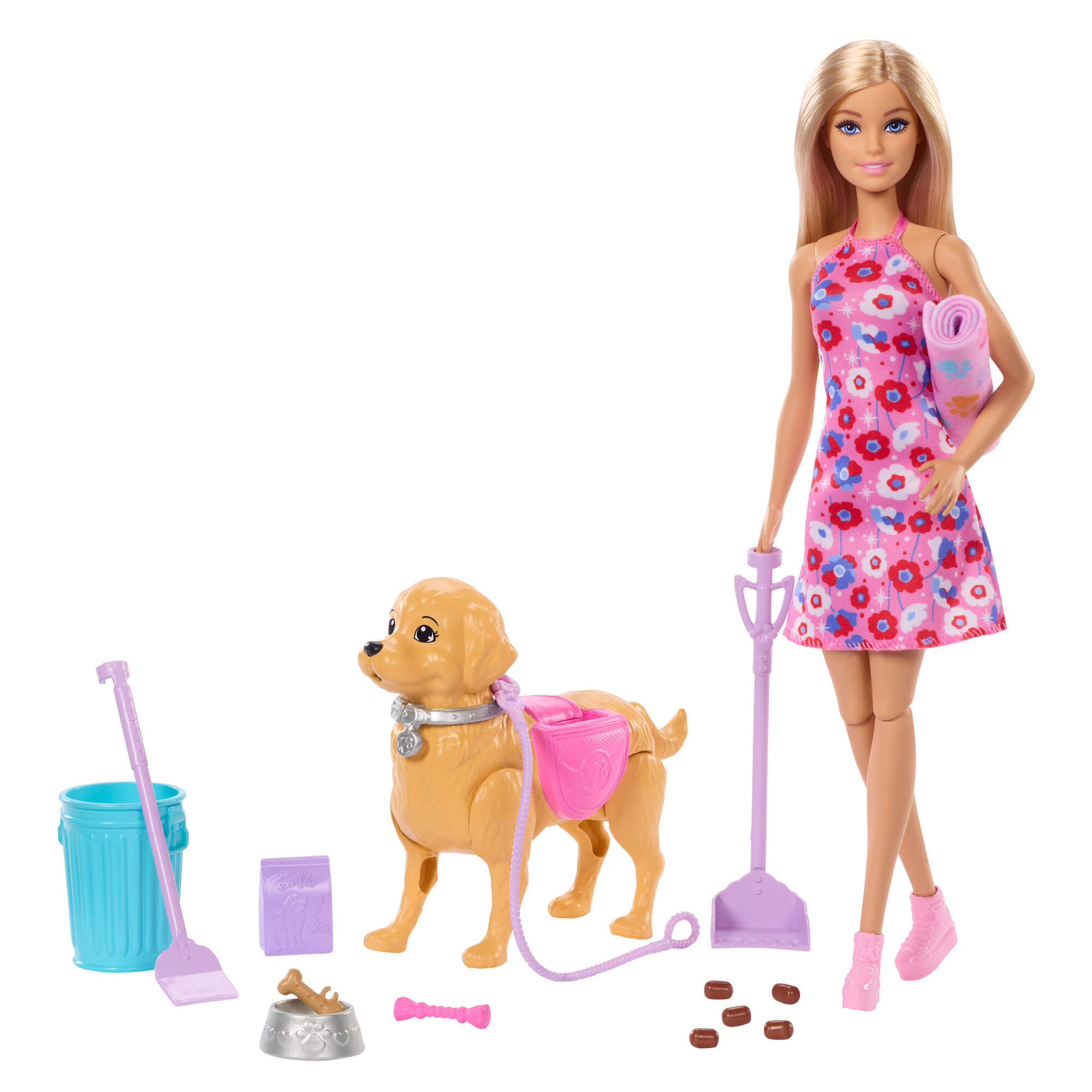 BARBIE WALK AND POTTY lėlės rinkinys (JJB46) - Image 3