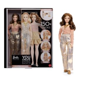 BARBIE YOU CREATE BASICS lėlė šviesiais plaukais (JJX37)
