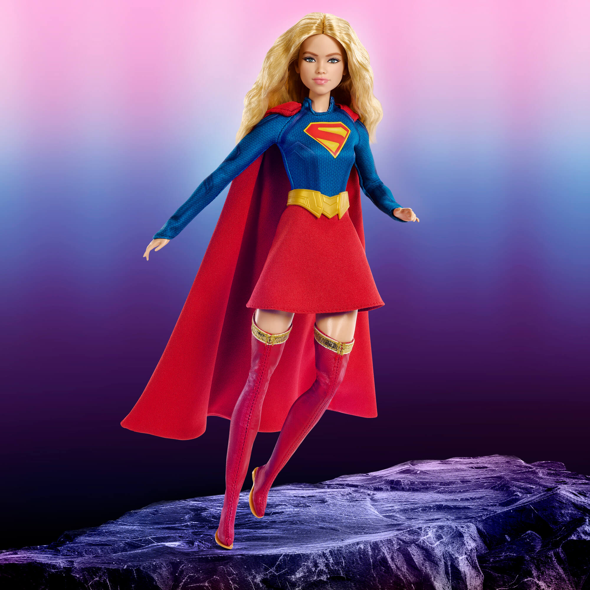 BARBIE SUPERGIRL (DC) kolekcinė lėlė (JJY04) - Image 3