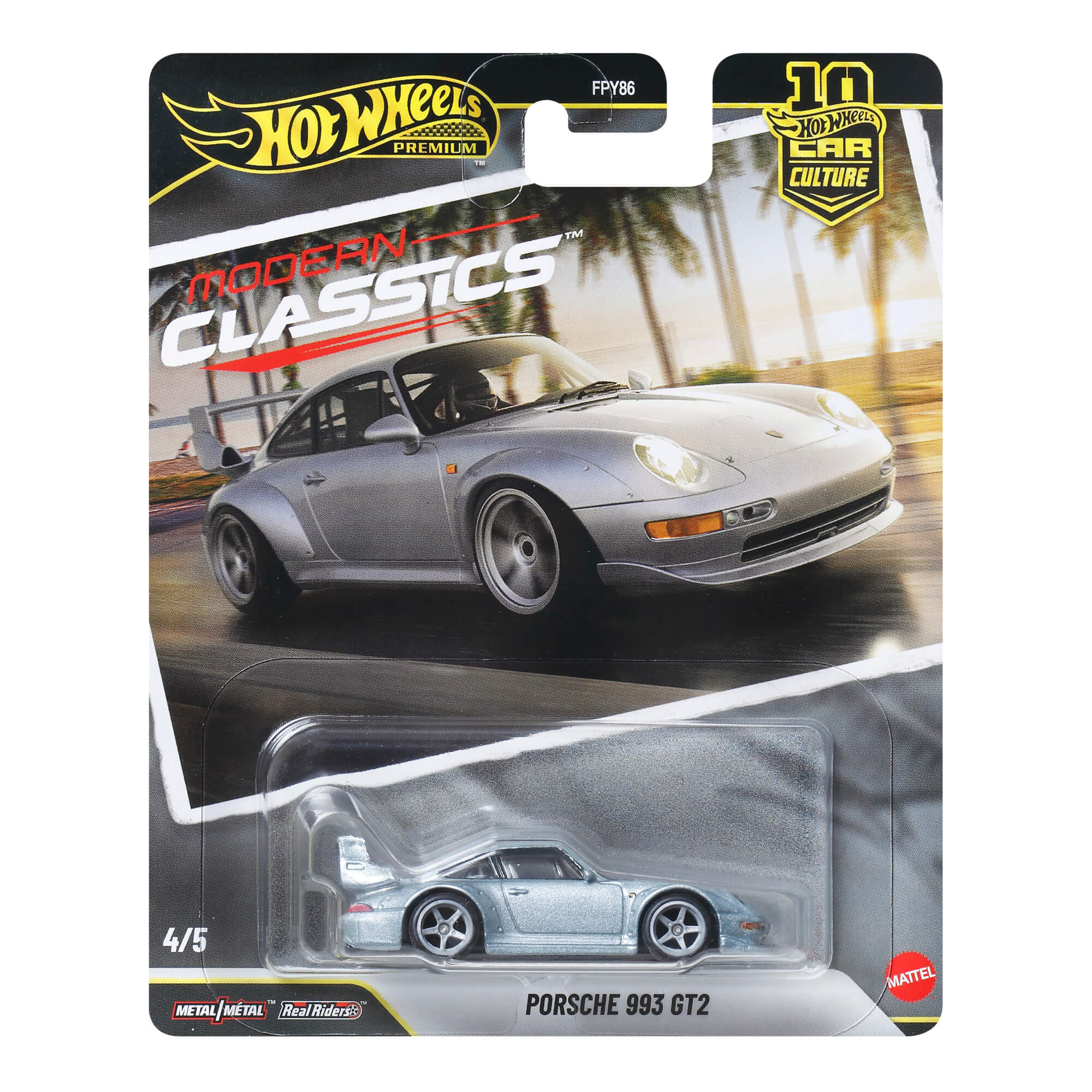 HOT WHEELS PREMIUM Porsche 993 GT2 (JKF16)