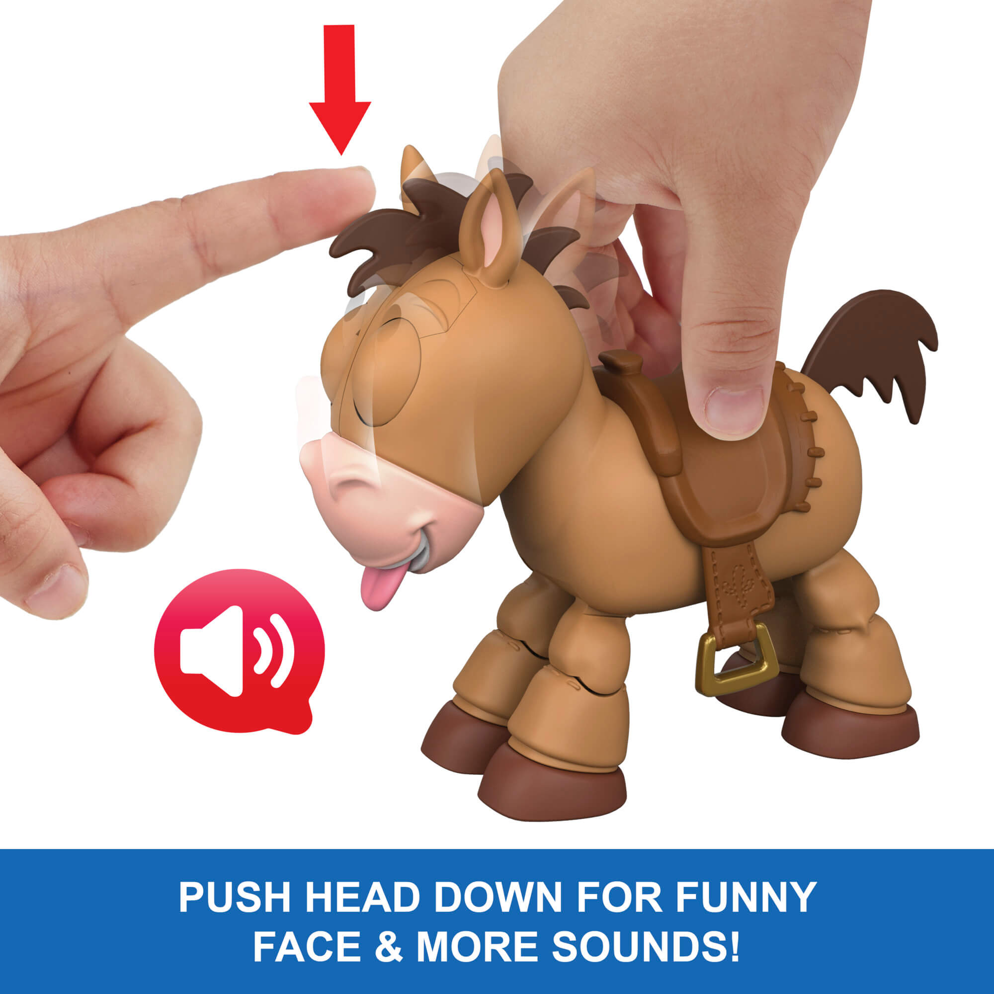 TOY STORY filmo interaktyvi figūrėlė My Buddy Bullseye (JKV48) - Image 3
