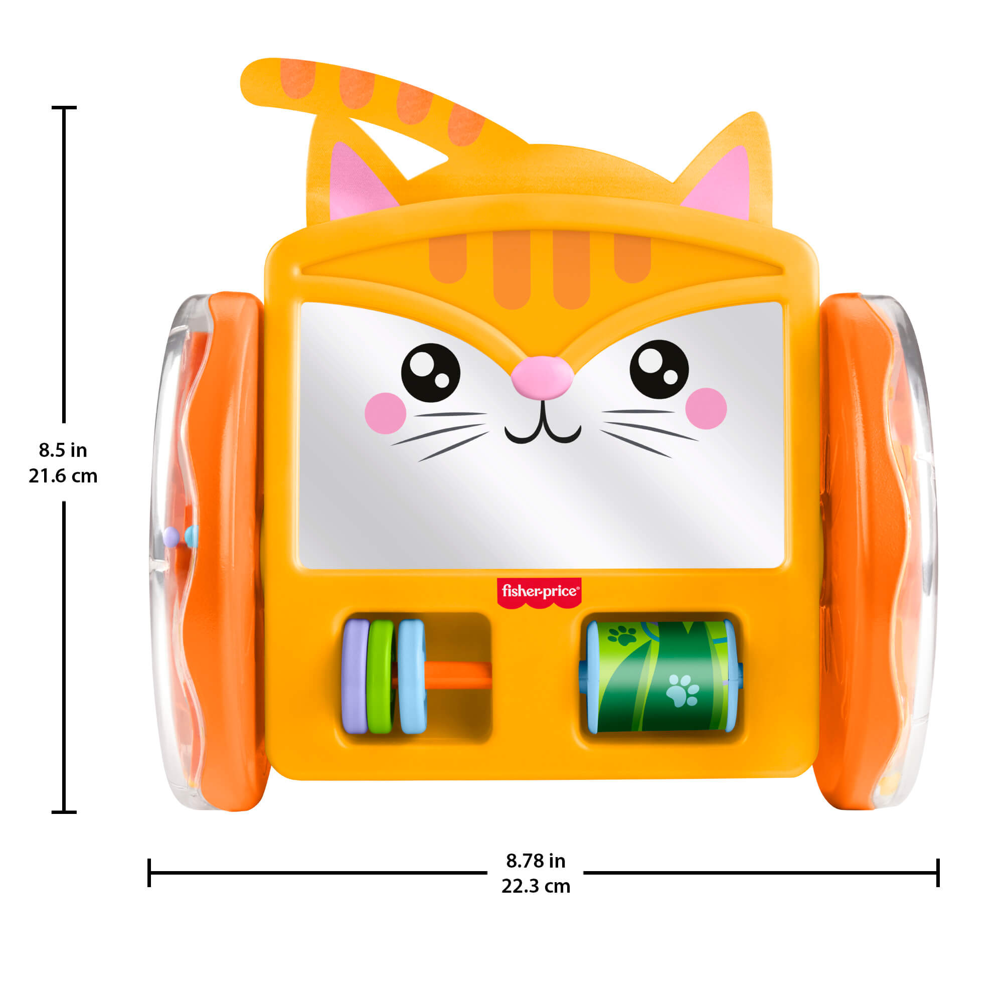 FISHER-PRICE riedantis katytės veidrodėlis (JLF98) - Image 3