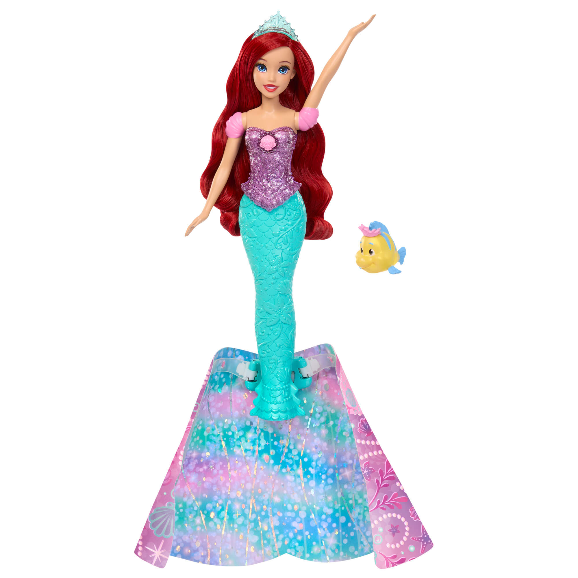 DISNEY PRINCESS lėlė Arielė su transformacijos funkcija (JLK19) - Image 4