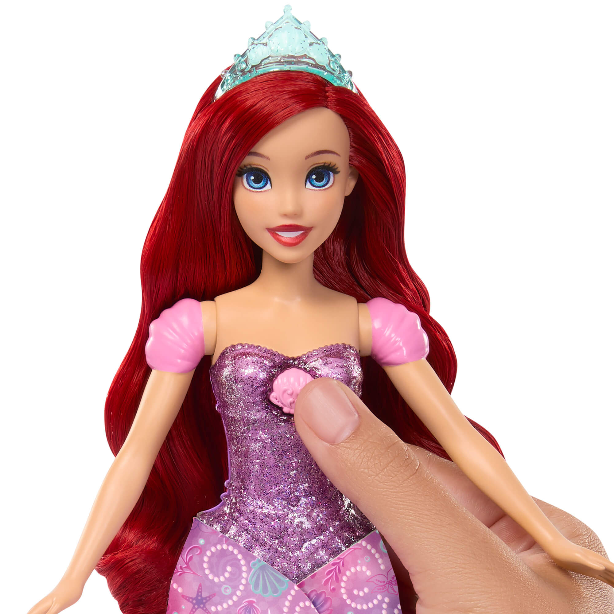 DISNEY PRINCESS lėlė Arielė su transformacijos funkcija (JLK19) - Image 5