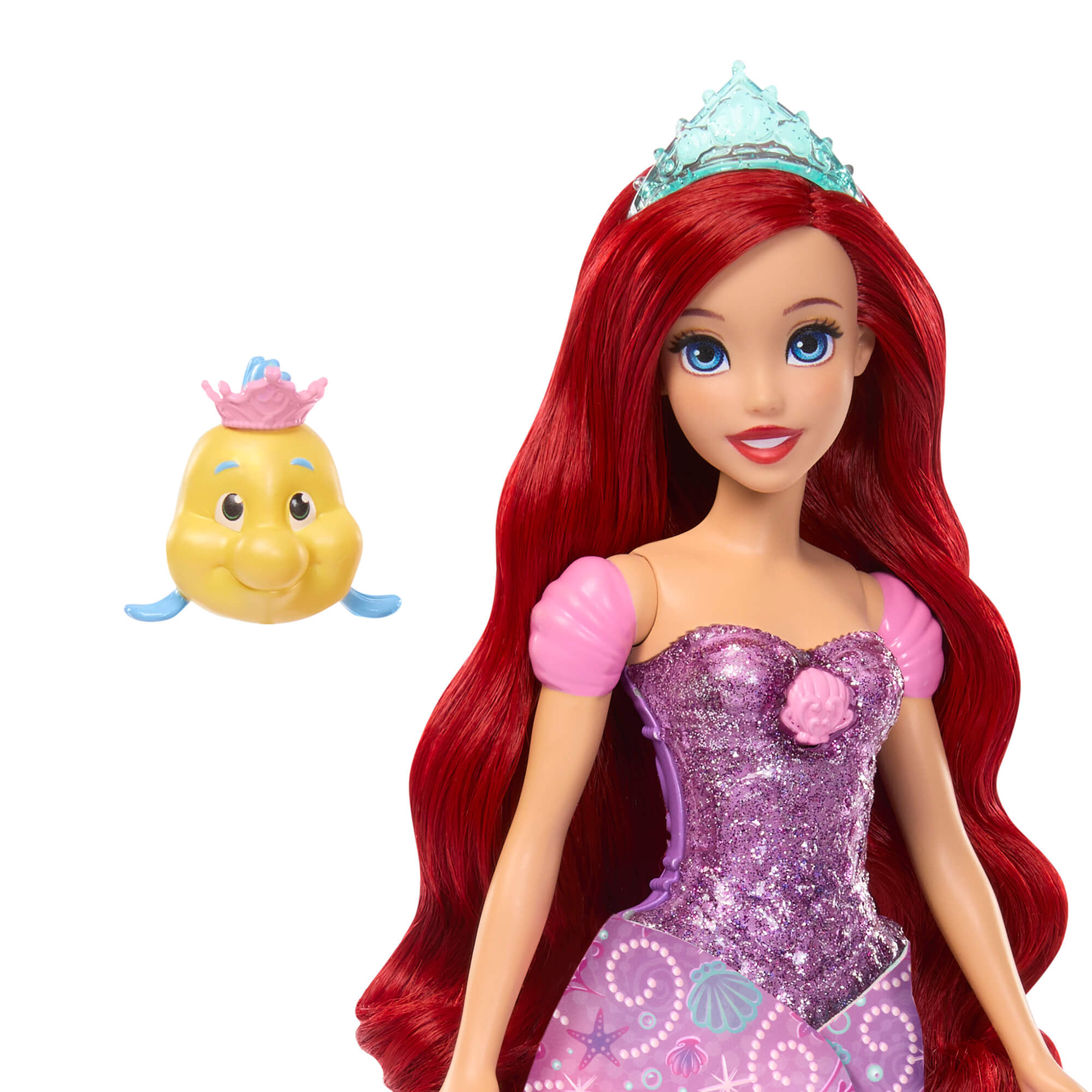 DISNEY PRINCESS lėlė Arielė su transformacijos funkcija (JLK19) - Image 6