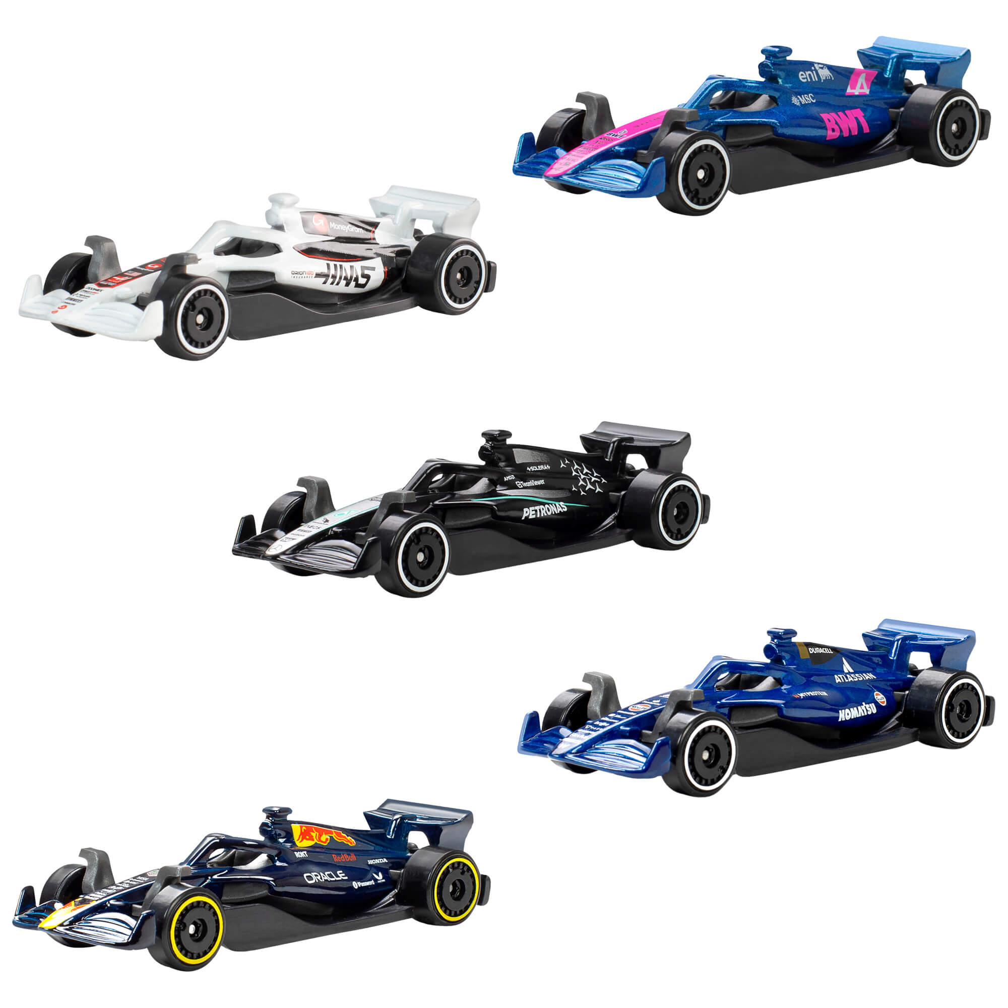 HOT WHEELS penkių F1 bolidų rinkinys (JLN11) - Image 2