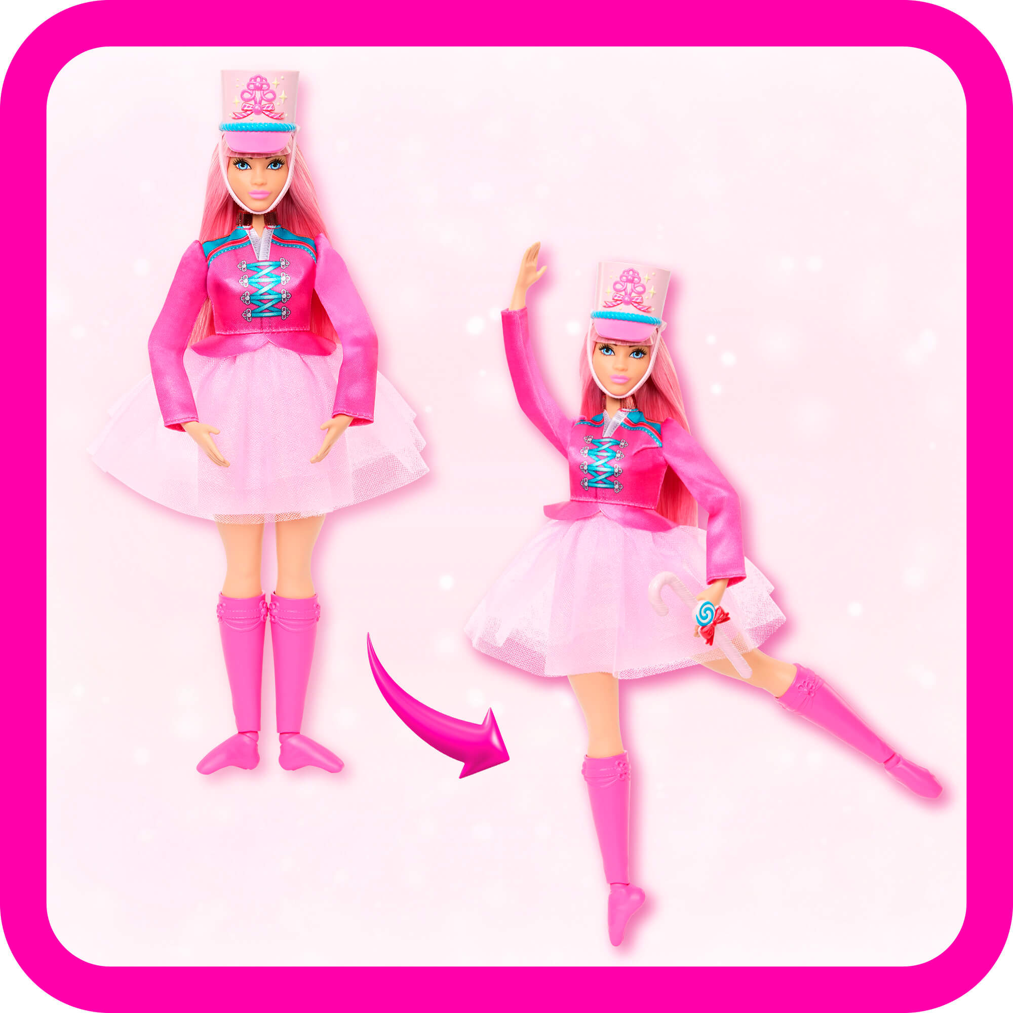 BARBIE NUTCRACKER lėlė Deizė - Spragtuko kolekcija (JLW52) - Image 4