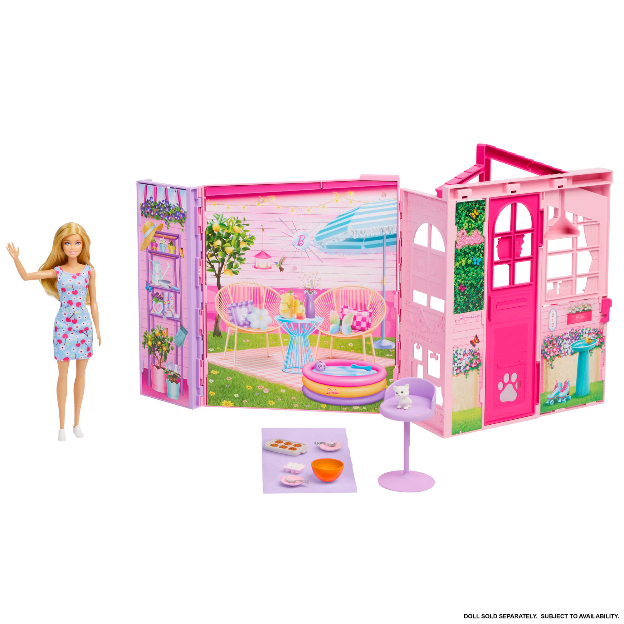BARBIE WEEKEND ESCAPE išskleidžiamas namas (JMD27) - Image 2