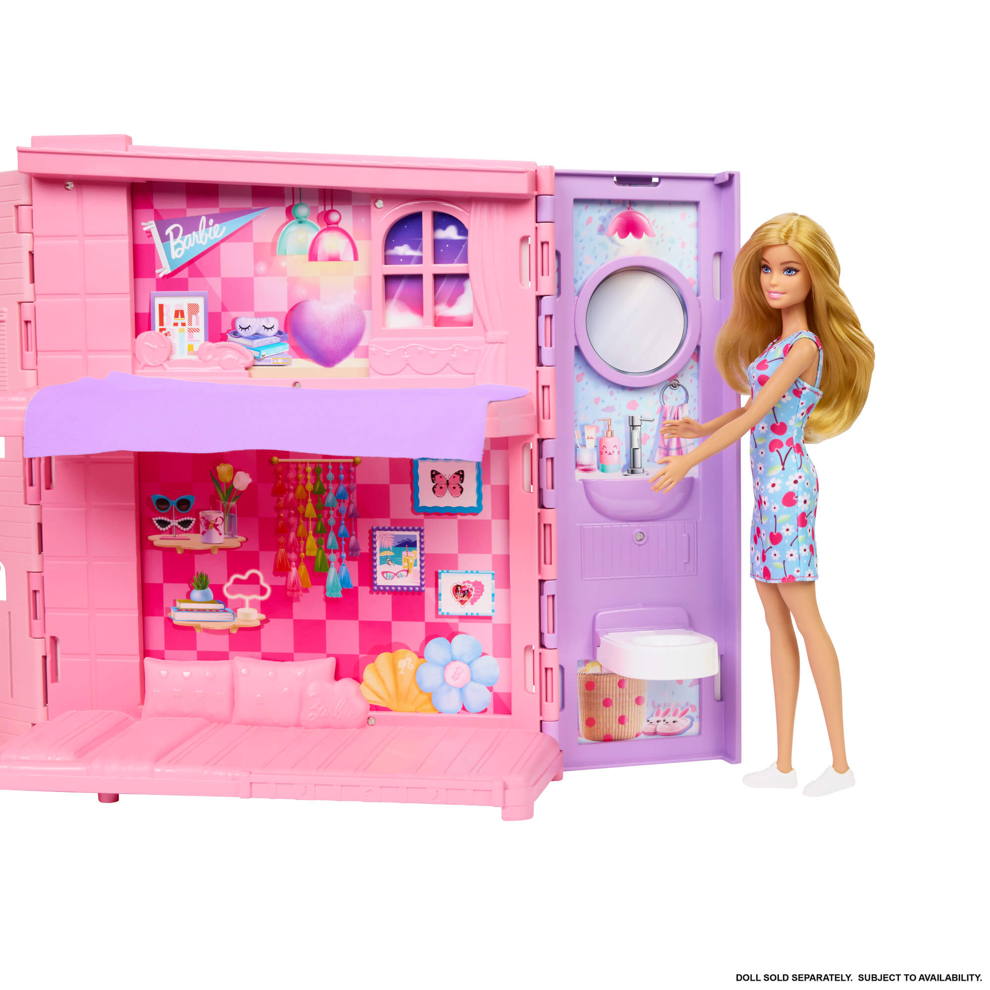 BARBIE WEEKEND ESCAPE išskleidžiamas namas (JMD27) - Image 4
