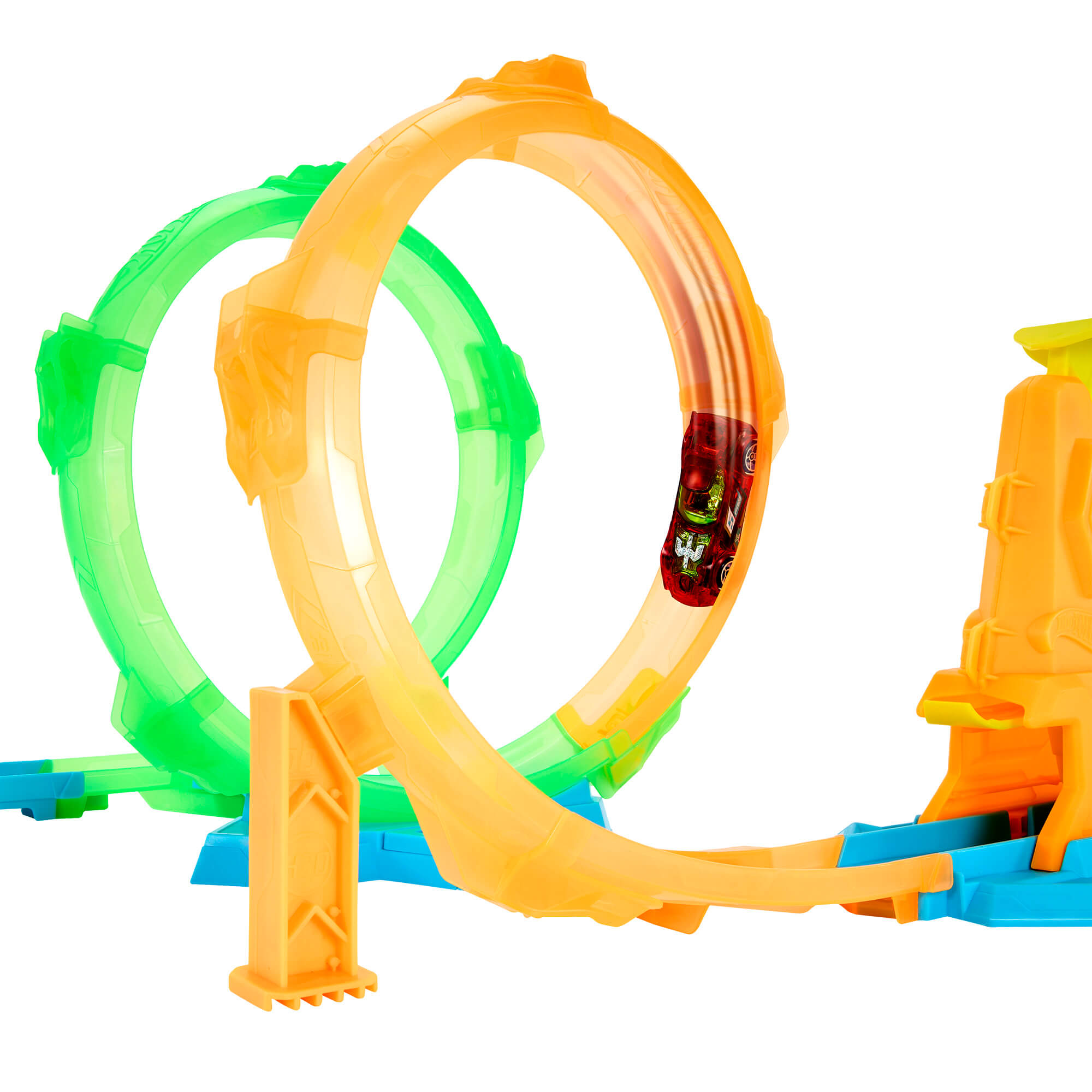 HOT WHEELS NEON SPEEDERS dvigubos kilpos trasa (JMG49) - Image 2