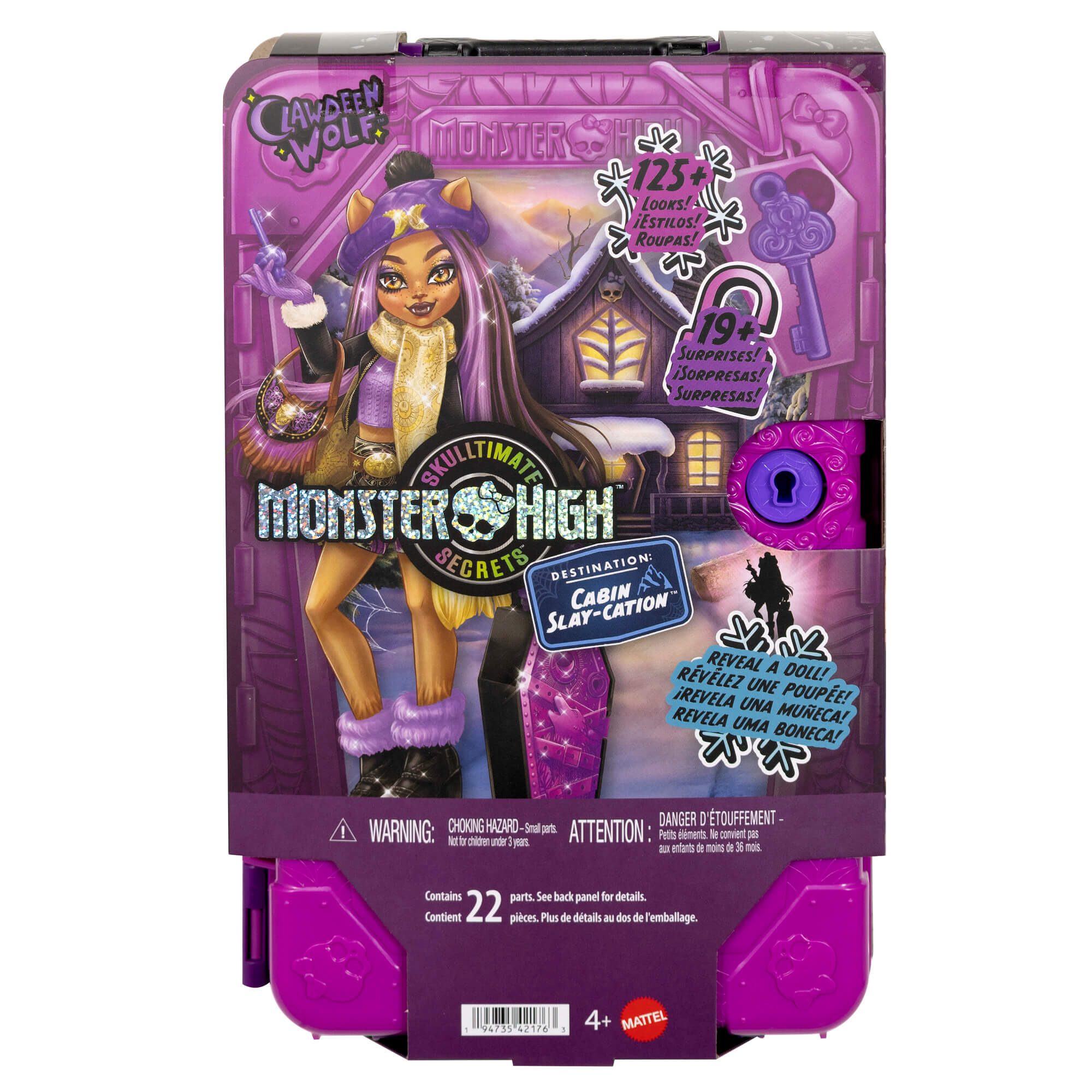 MONSTER HIGH SKULLTIMATE Klodinos rinkinys - Cabin Escape serija (JMG65)
