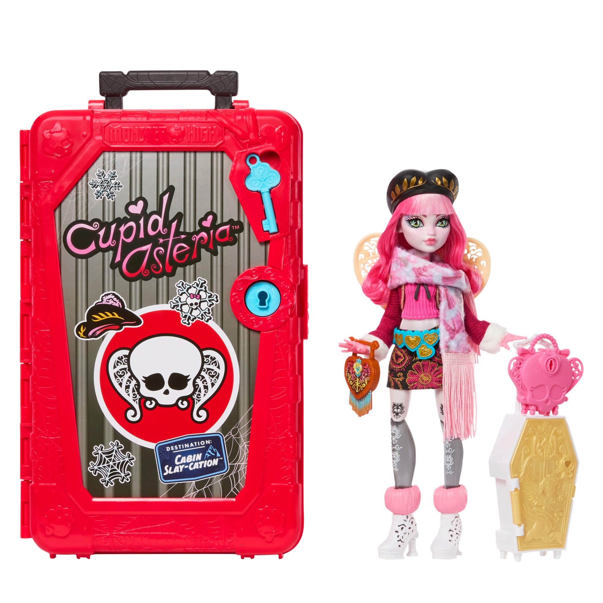 MONSTER HIGH SKULLTIMATE Cupid rinkinys - Cabin Escape serija (JMG66) - Image 2
