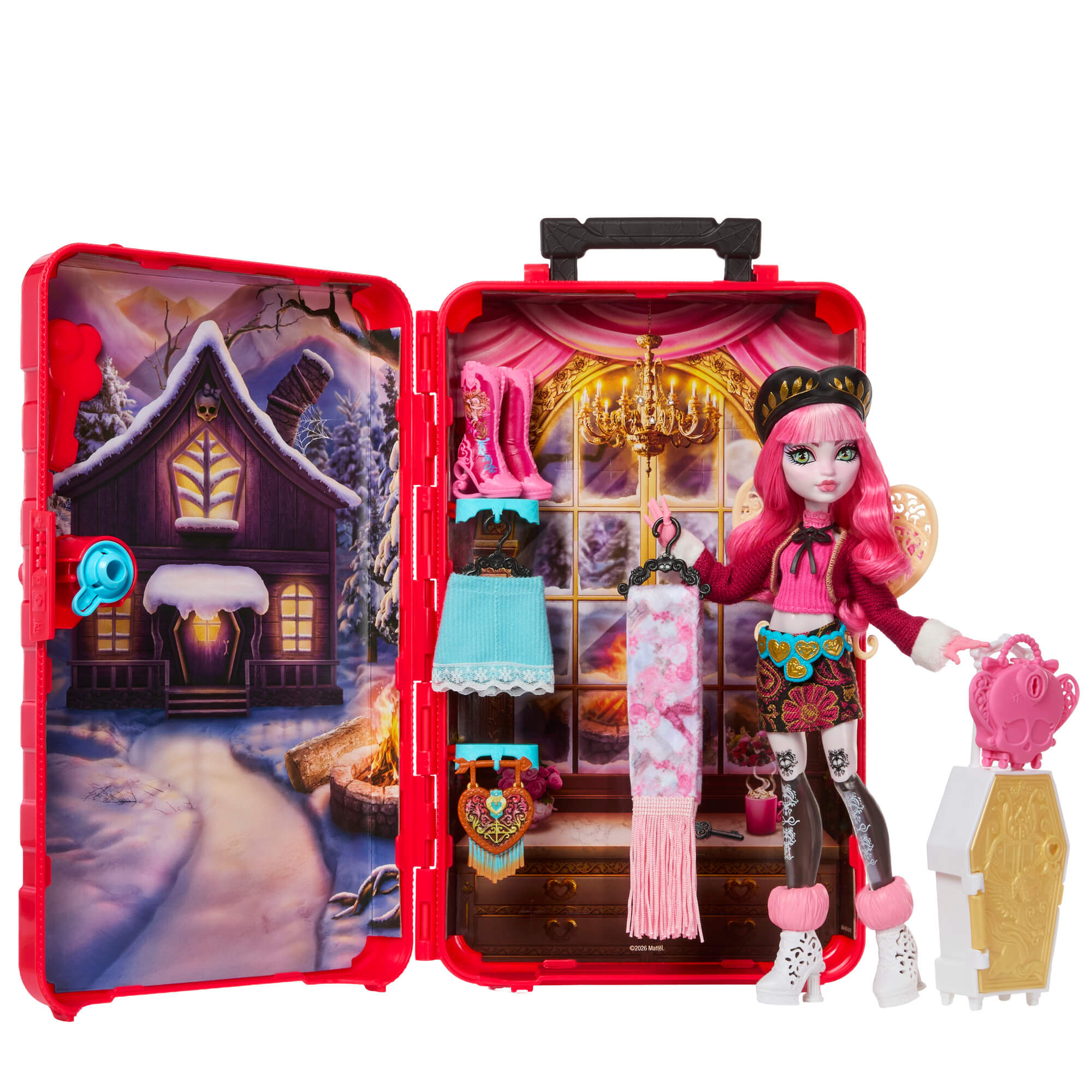 MONSTER HIGH SKULLTIMATE Cupid rinkinys - Cabin Escape serija (JMG66) - Image 4