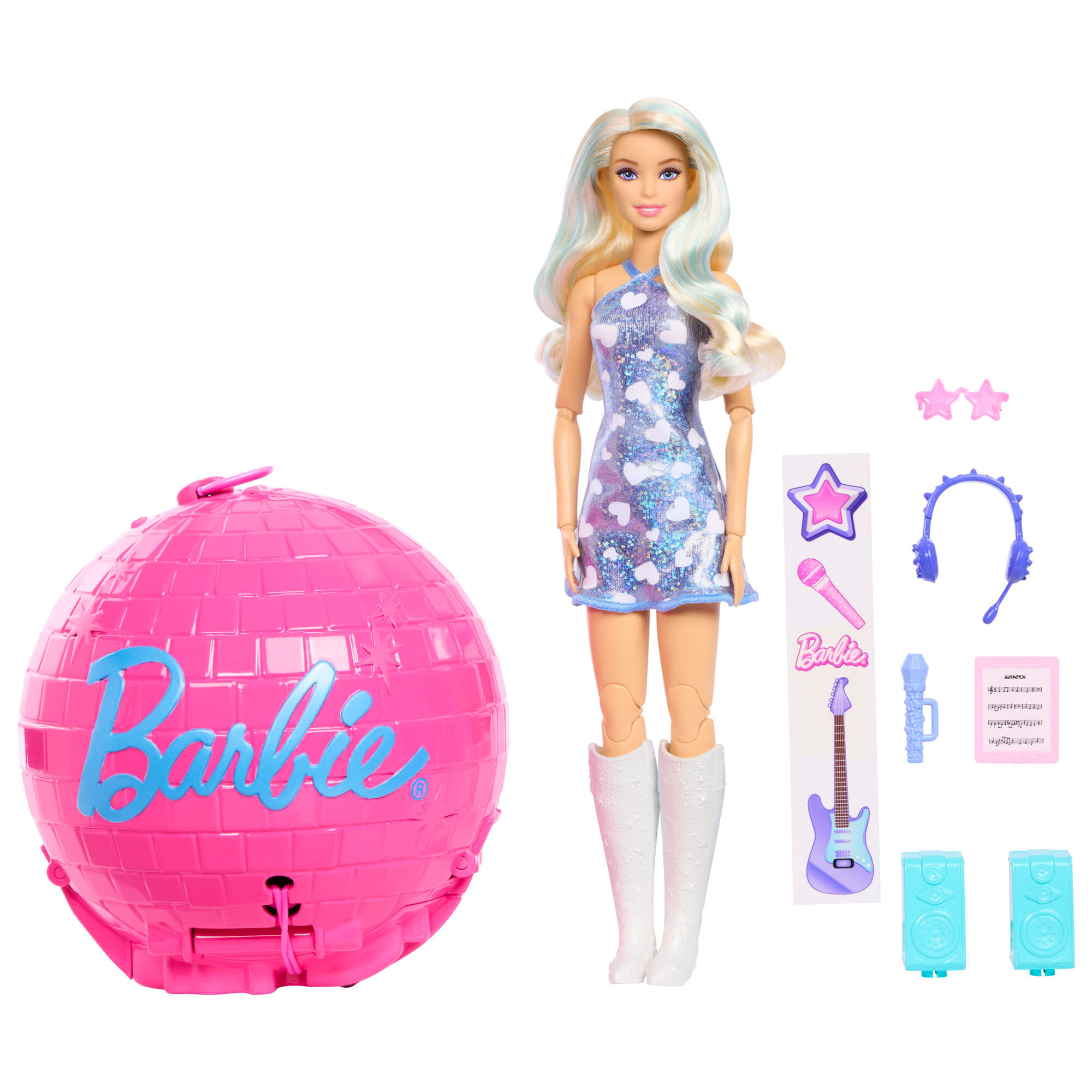 BARBIE ROLL & REVEAL pop žvaigždės staigmenų rinkinys (JMK19) - Image 3