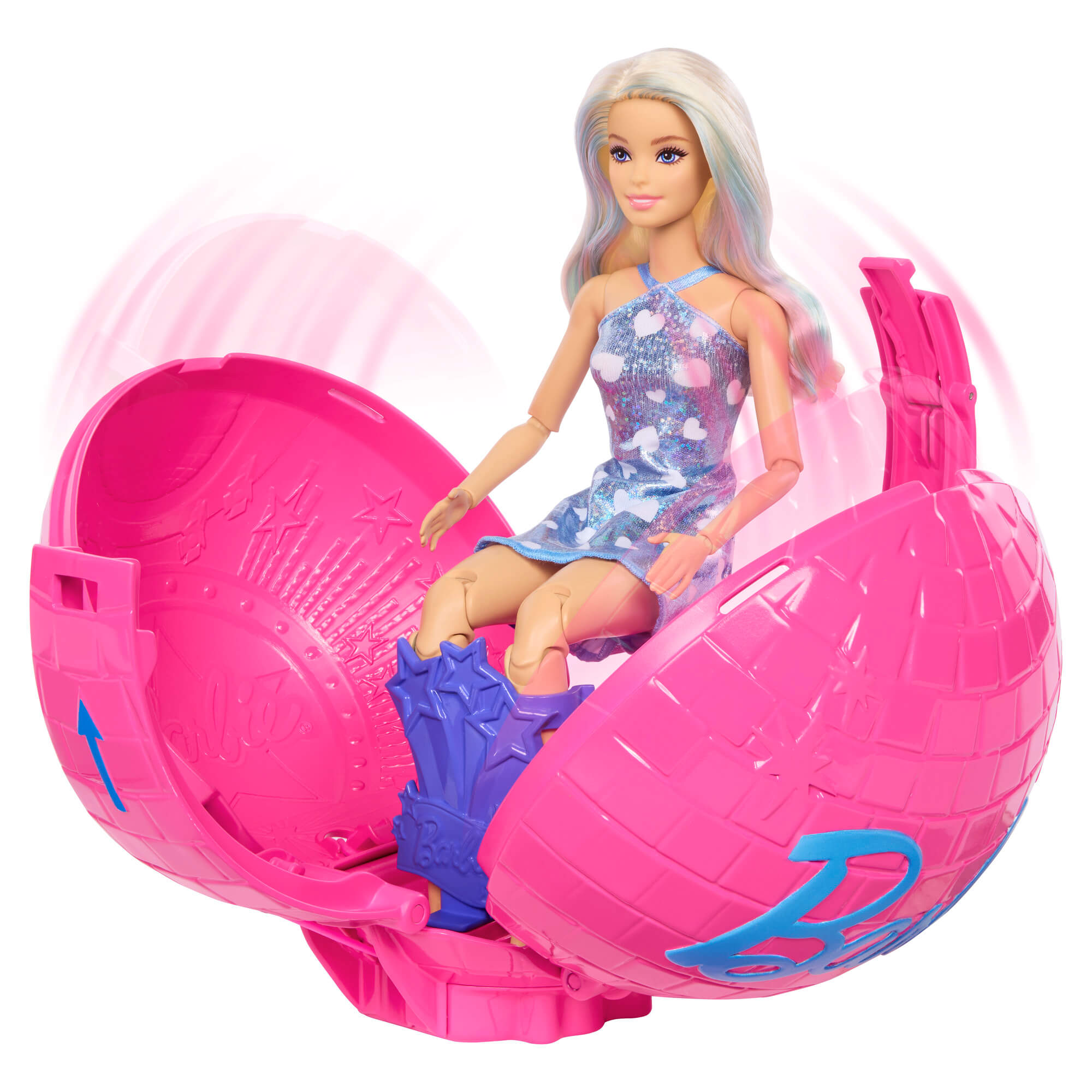 BARBIE ROLL & REVEAL pop žvaigždės staigmenų rinkinys (JMK19) - Image 4