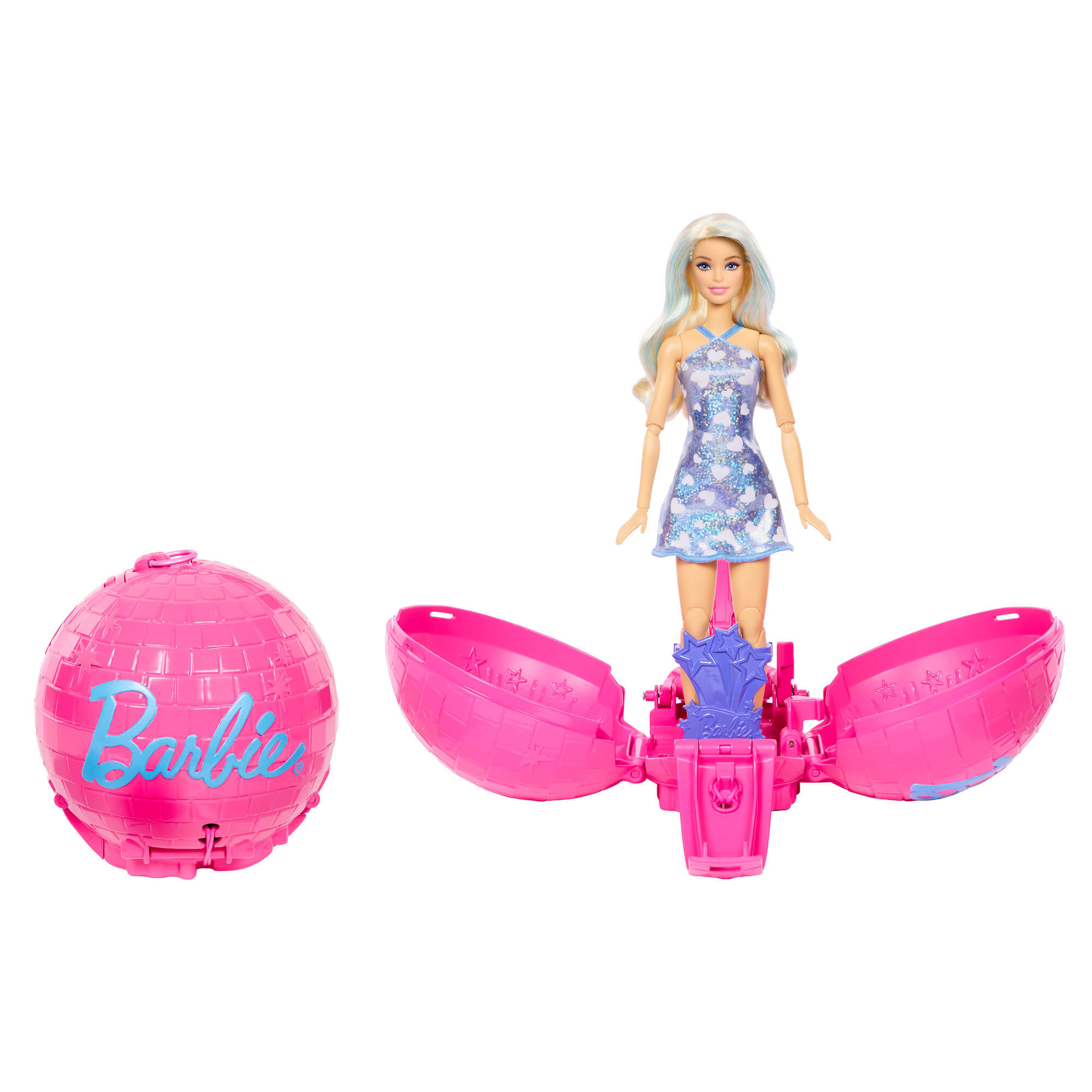 BARBIE ROLL & REVEAL pop žvaigždės staigmenų rinkinys (JMK19) - Image 6