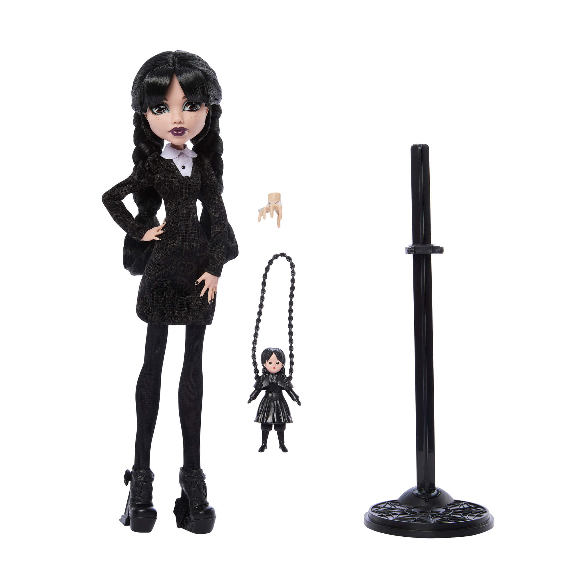 MONSTER HIGH X WEDNESDAY kolekcinė lėlė Trečiadienė (JNJ91) - Image 3