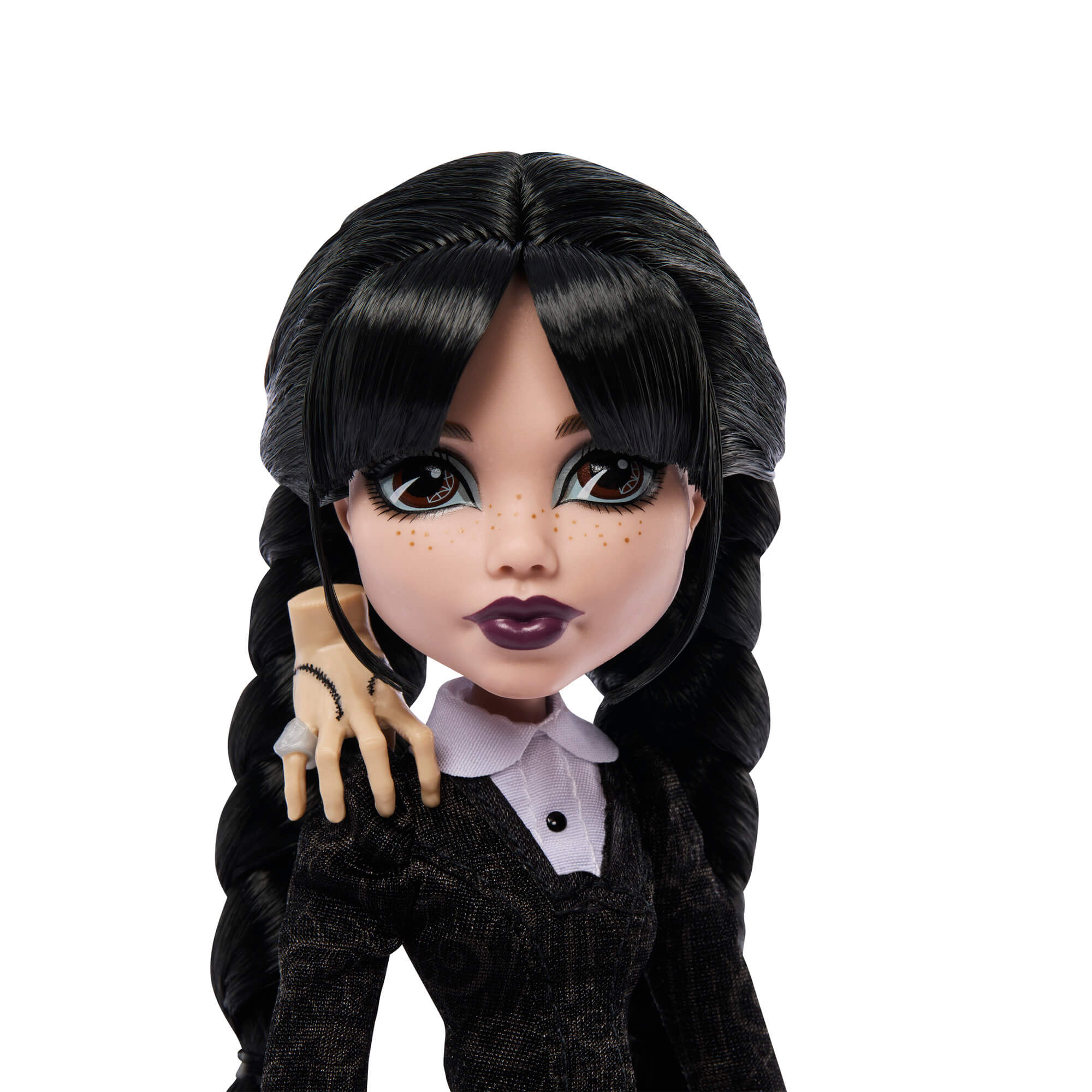 MONSTER HIGH X WEDNESDAY kolekcinė lėlė Trečiadienė (JNJ91) - Image 5
